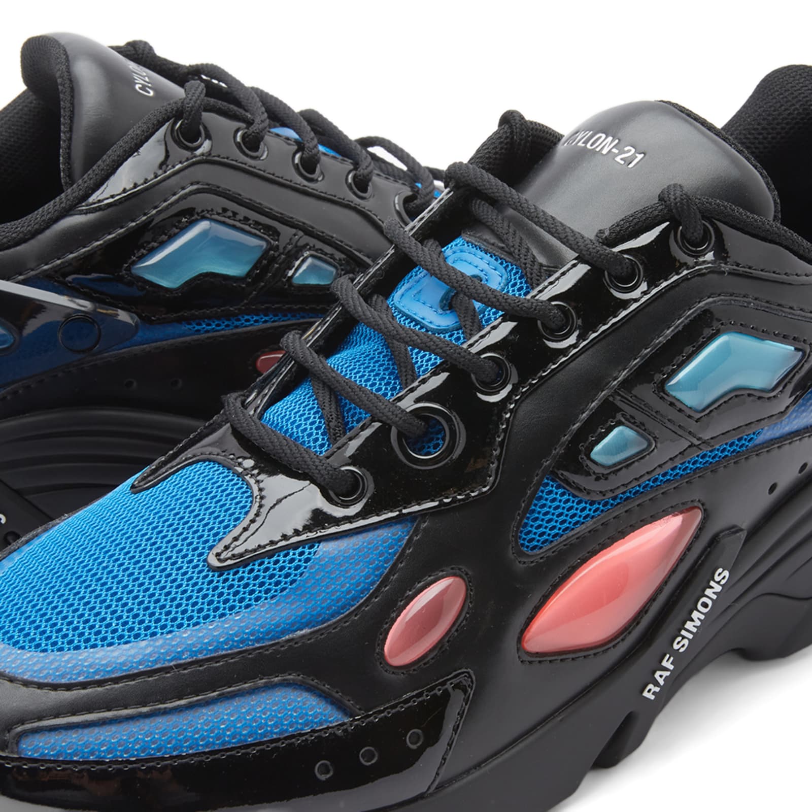 Raf Simons Cylon-21 Sneaker Black & Blue | END. (KR)