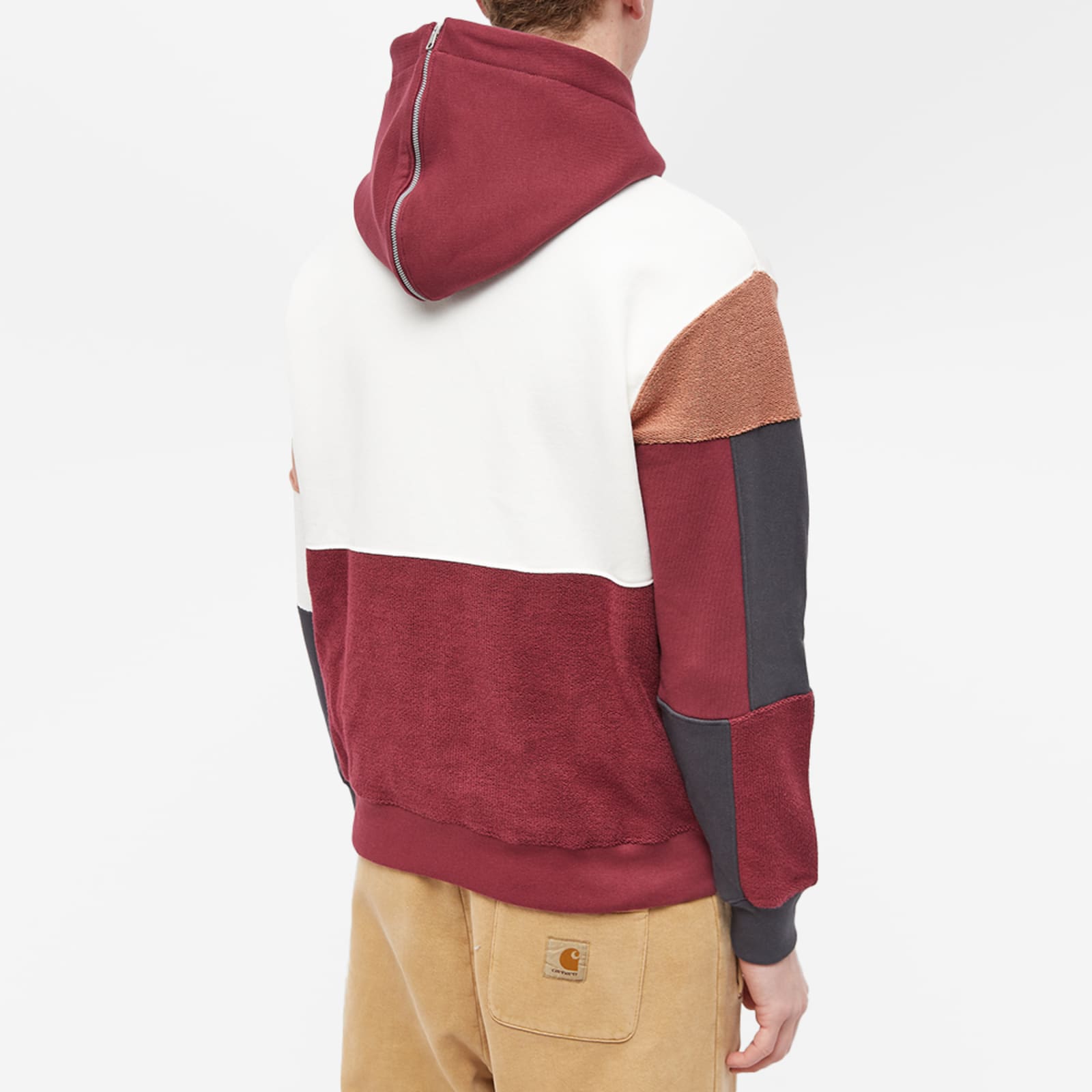 flight heritage washed fleece hoodie