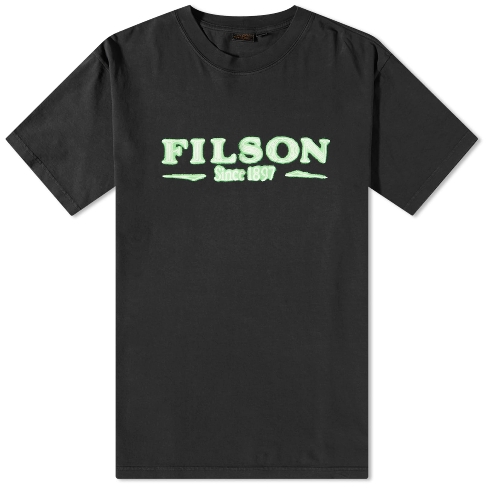 Filson Logo Pioneer TShirt Black END. (UK)
