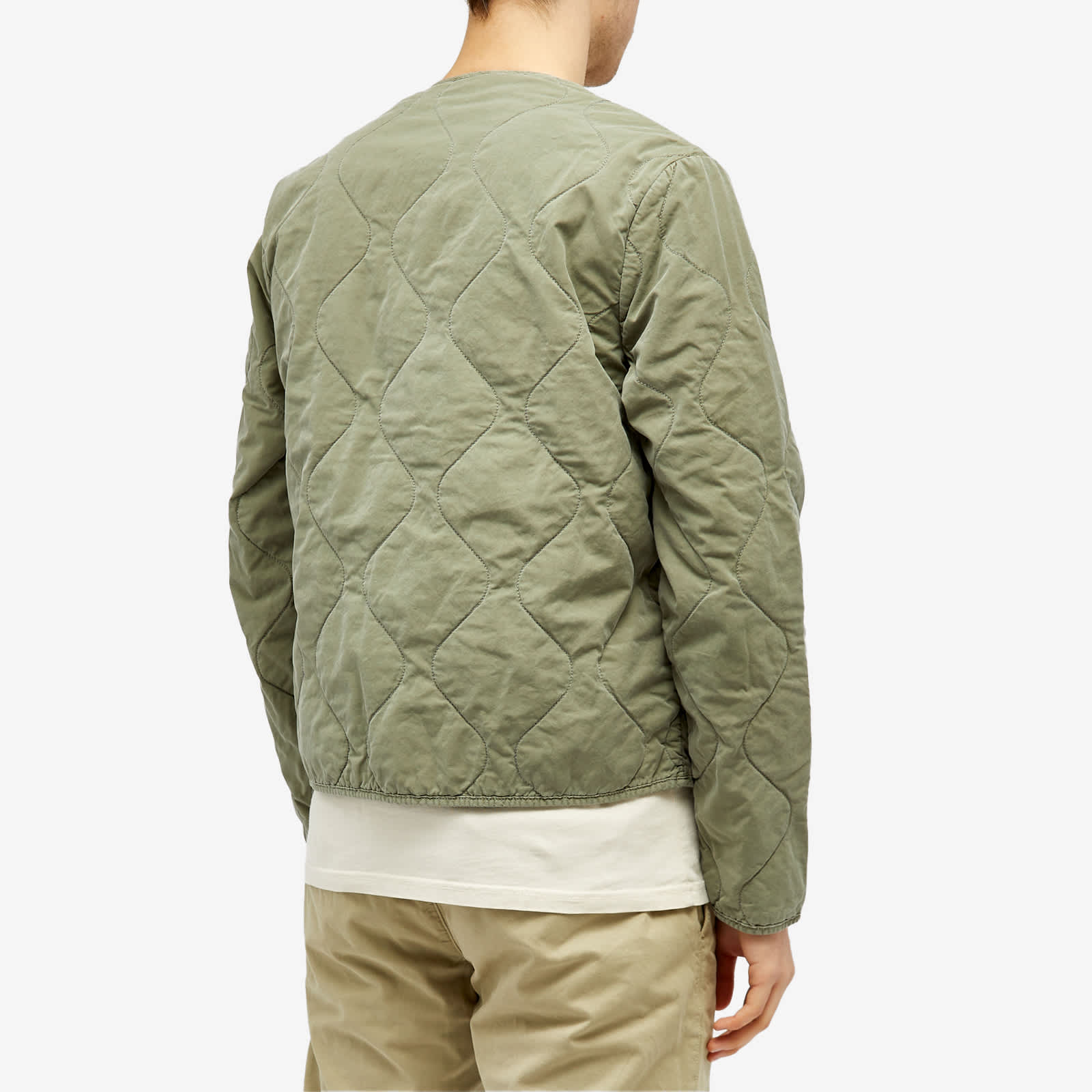 Save Khaki Flight Quilted Liner Jacket Olive END.