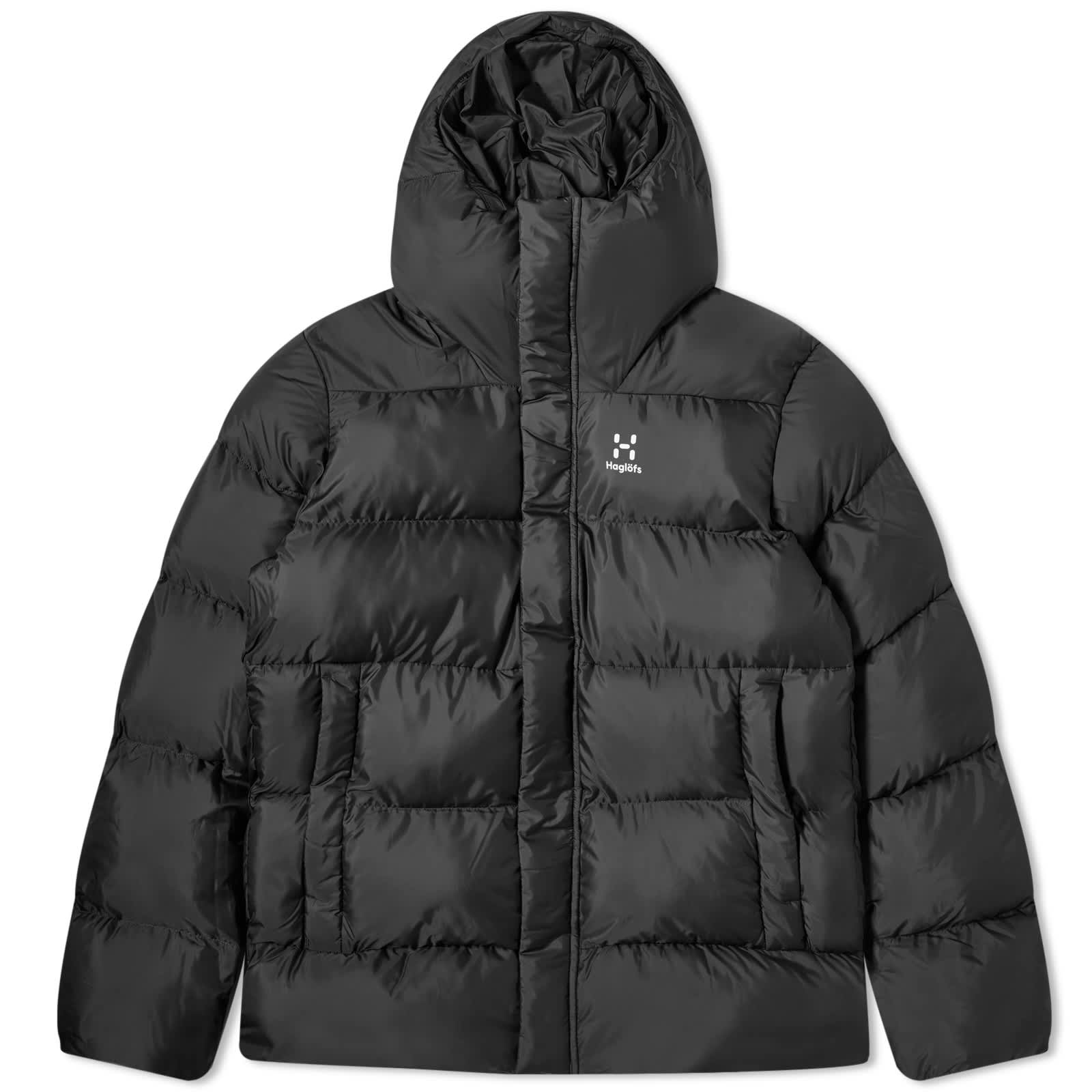 Haglofs Puffy Mimic Hooded Jacket - True Black