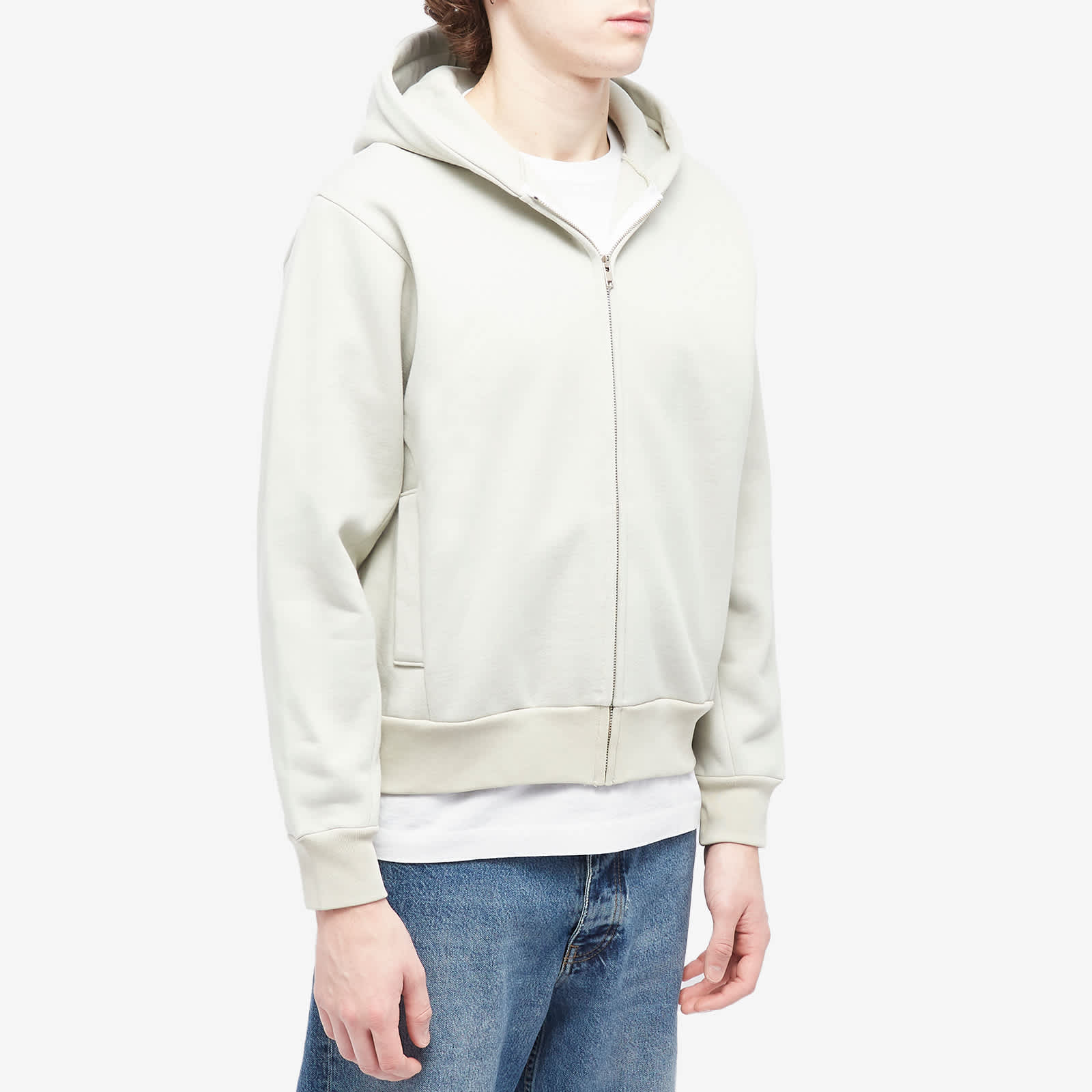 Lady White Co. Heavyweight Zip Hoodie Swiss Natural END. (US)
