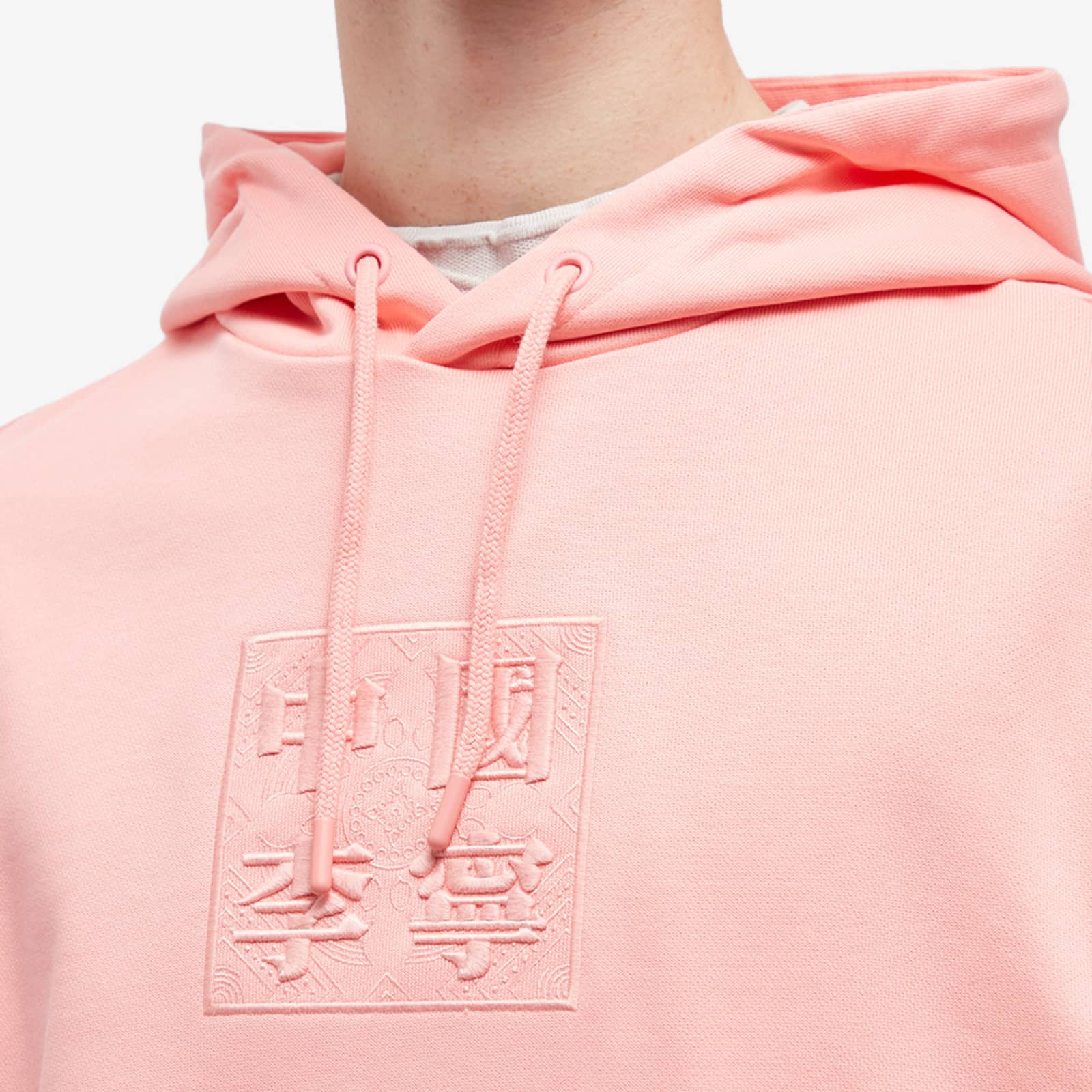 LiNing Embroidered Box Hoodie Flamingo Pink END. (HK)