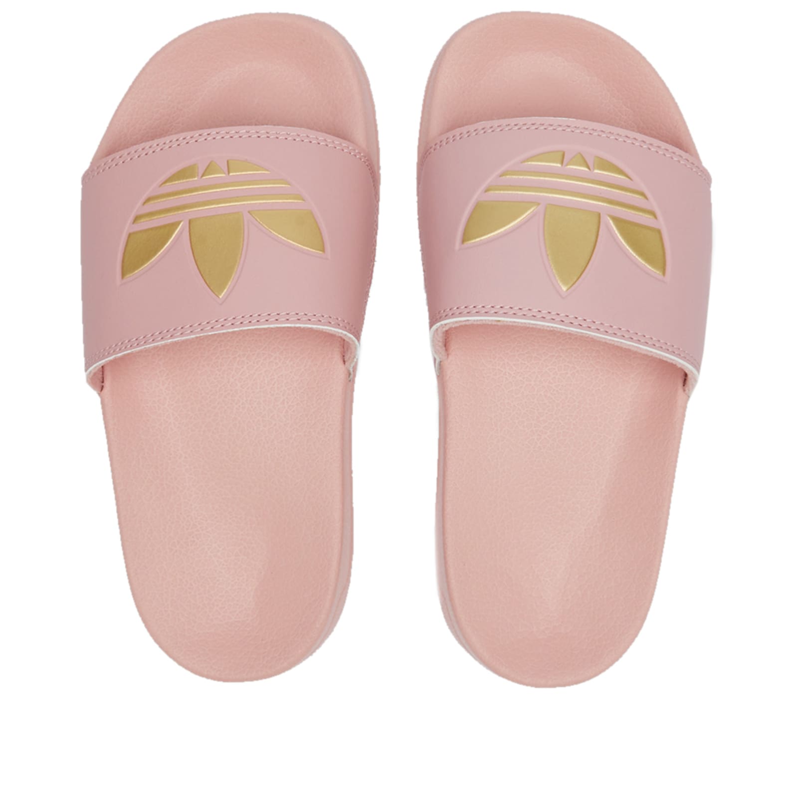 adilette rose gold