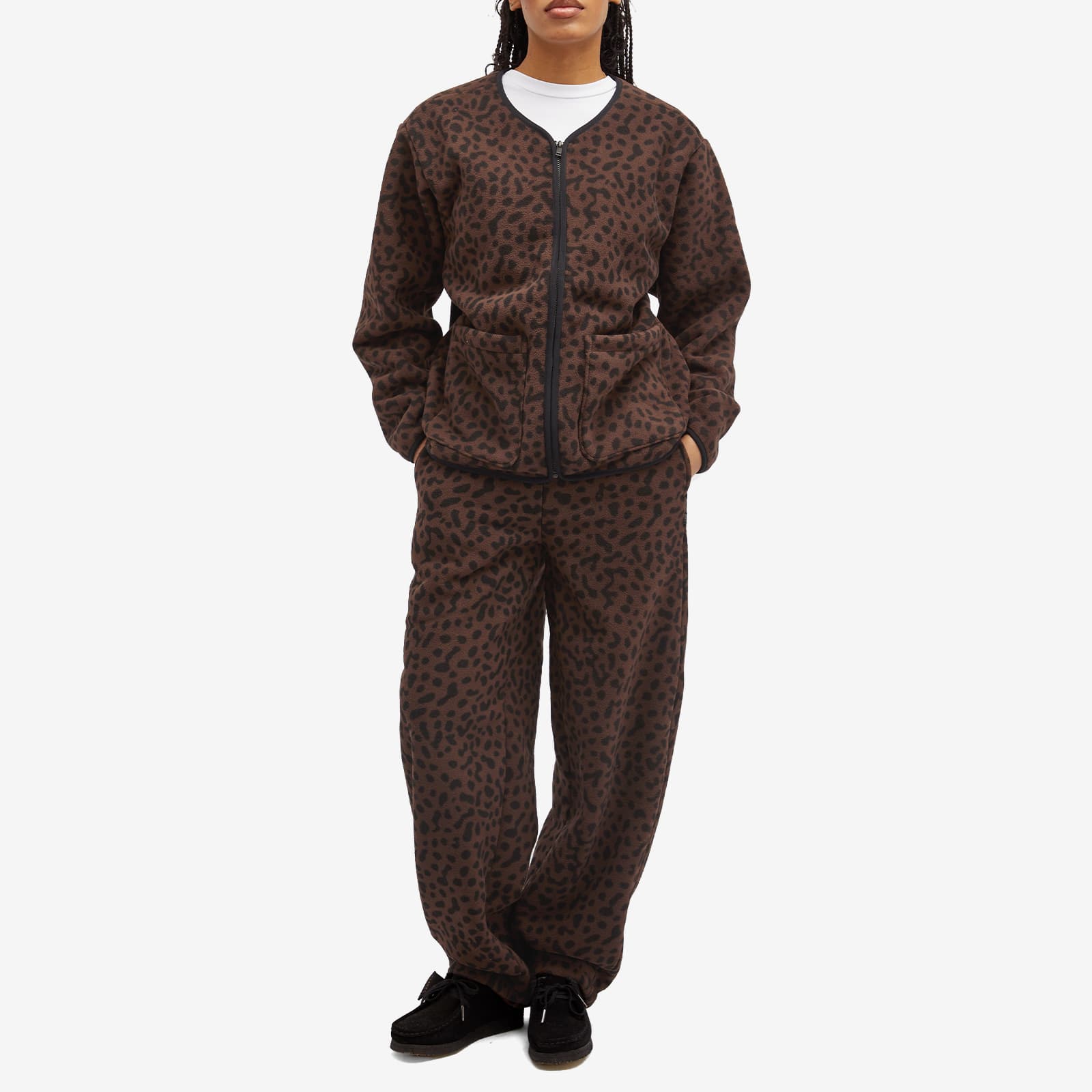 Obey Dottie Liner Jacket - Java Brown Multi