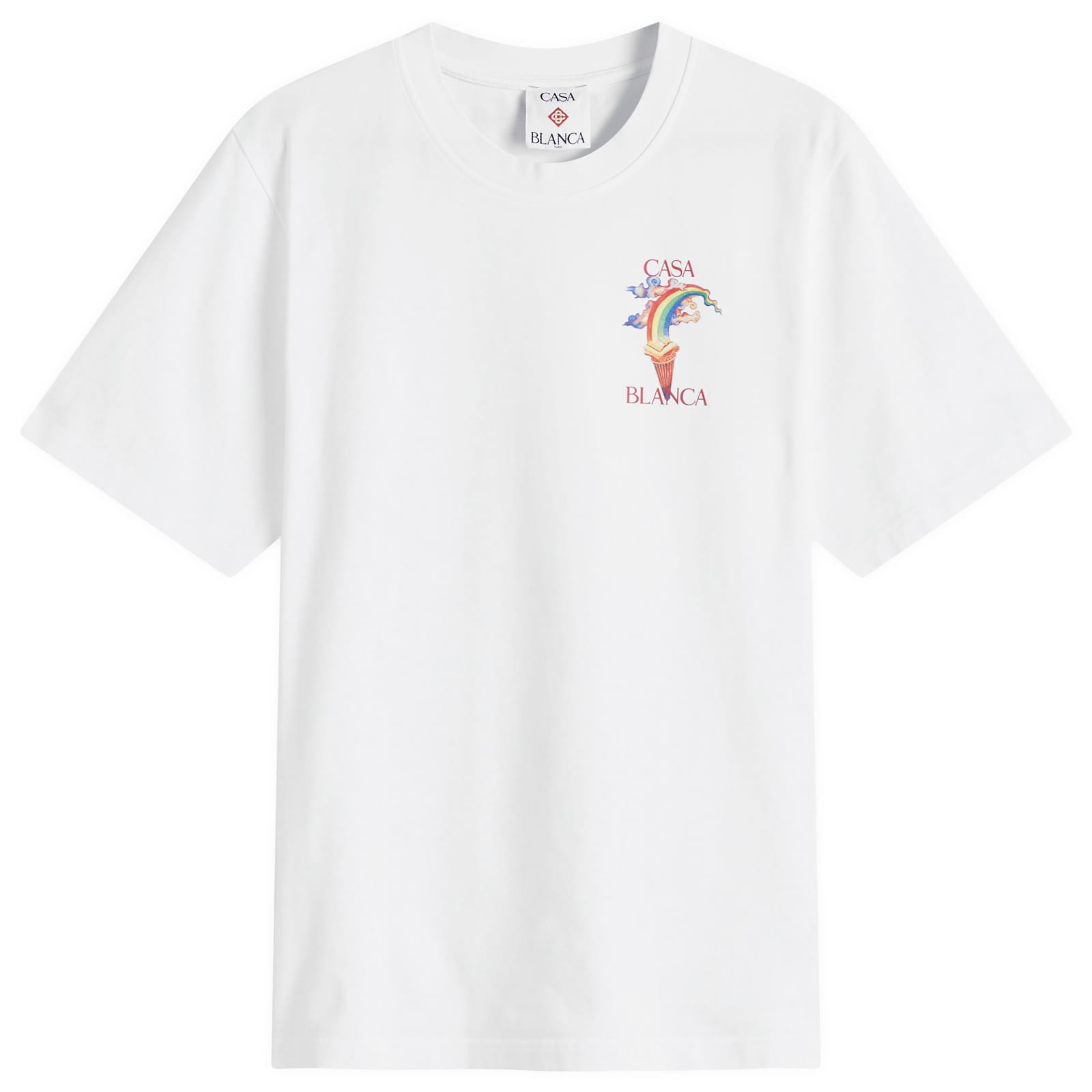 Casablanca Nature Teacher T-Shirt - White