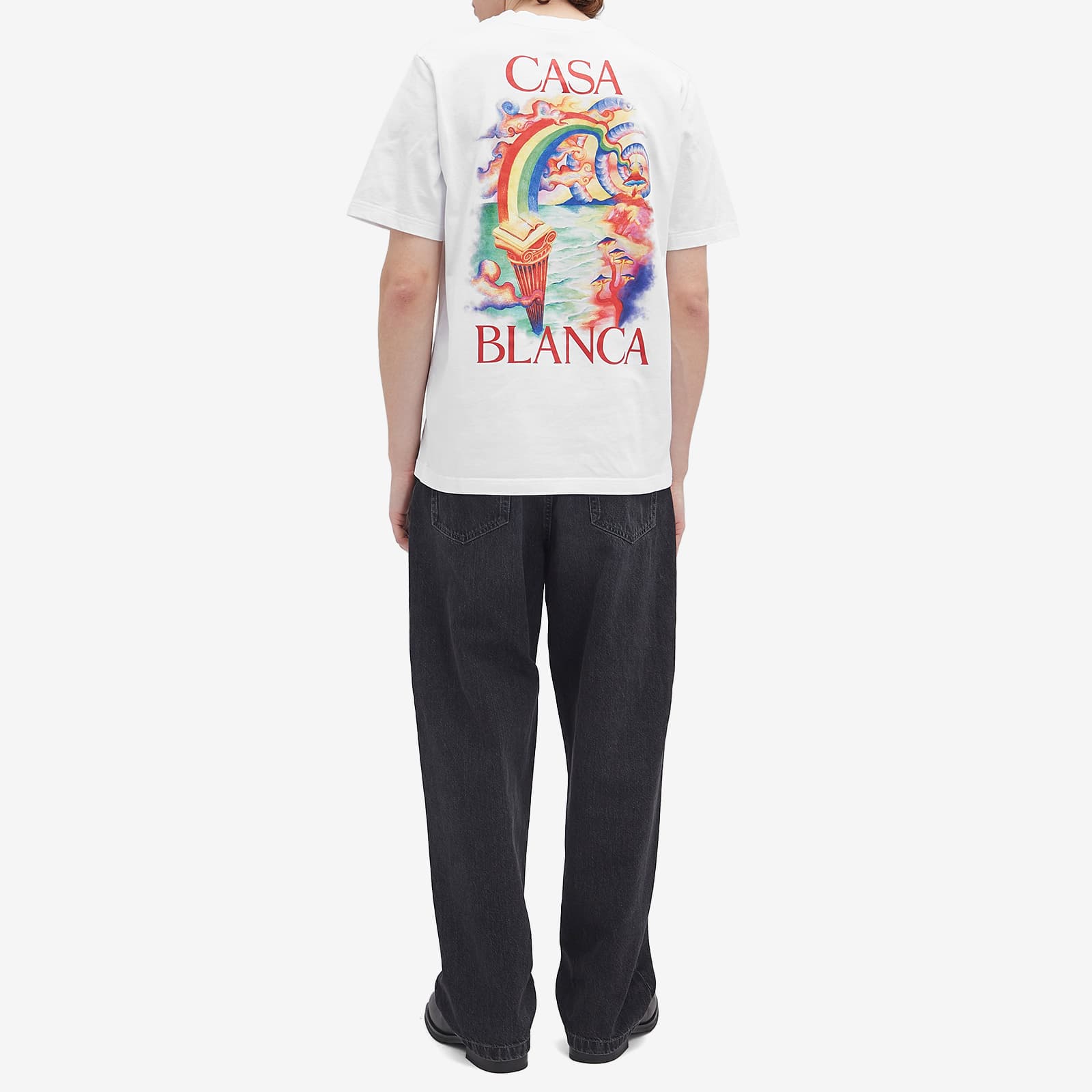 Casablanca Nature Teacher T-Shirt - White