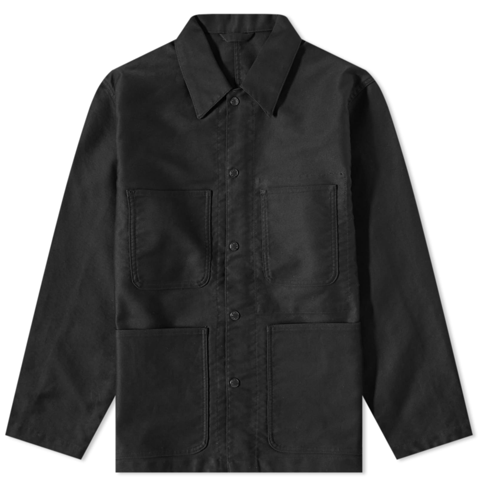 Nanamica Moleskin Dock Jacket Black END.