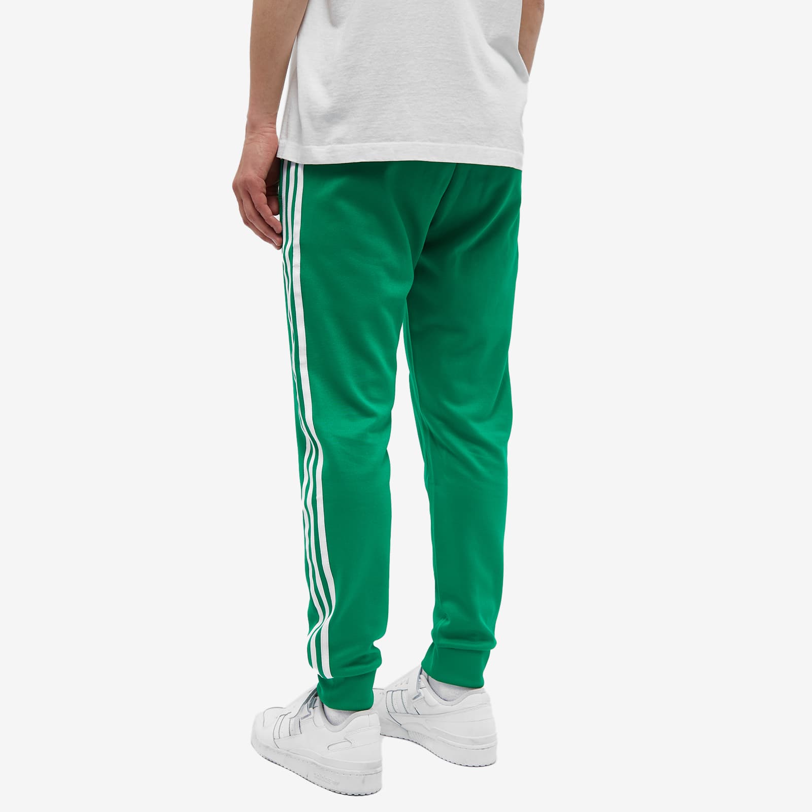 Adidas Superstar Track Pant Green & White END. (US)