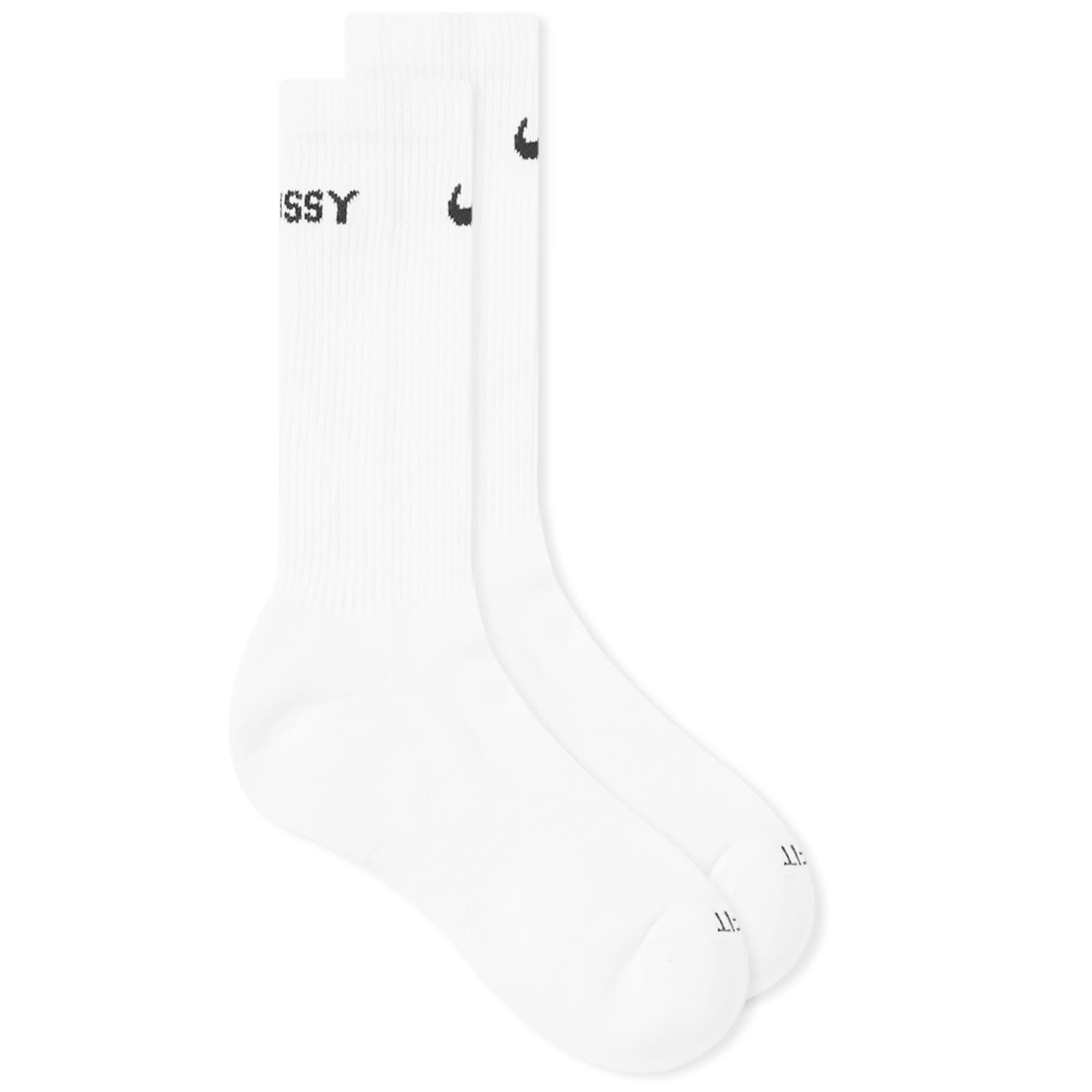 Nike x Stussy Socks White & Black | END.