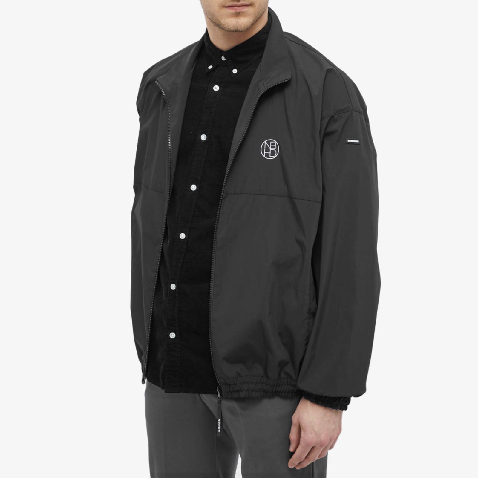 Neighborhood Poly Stand Track Jacket Black END.