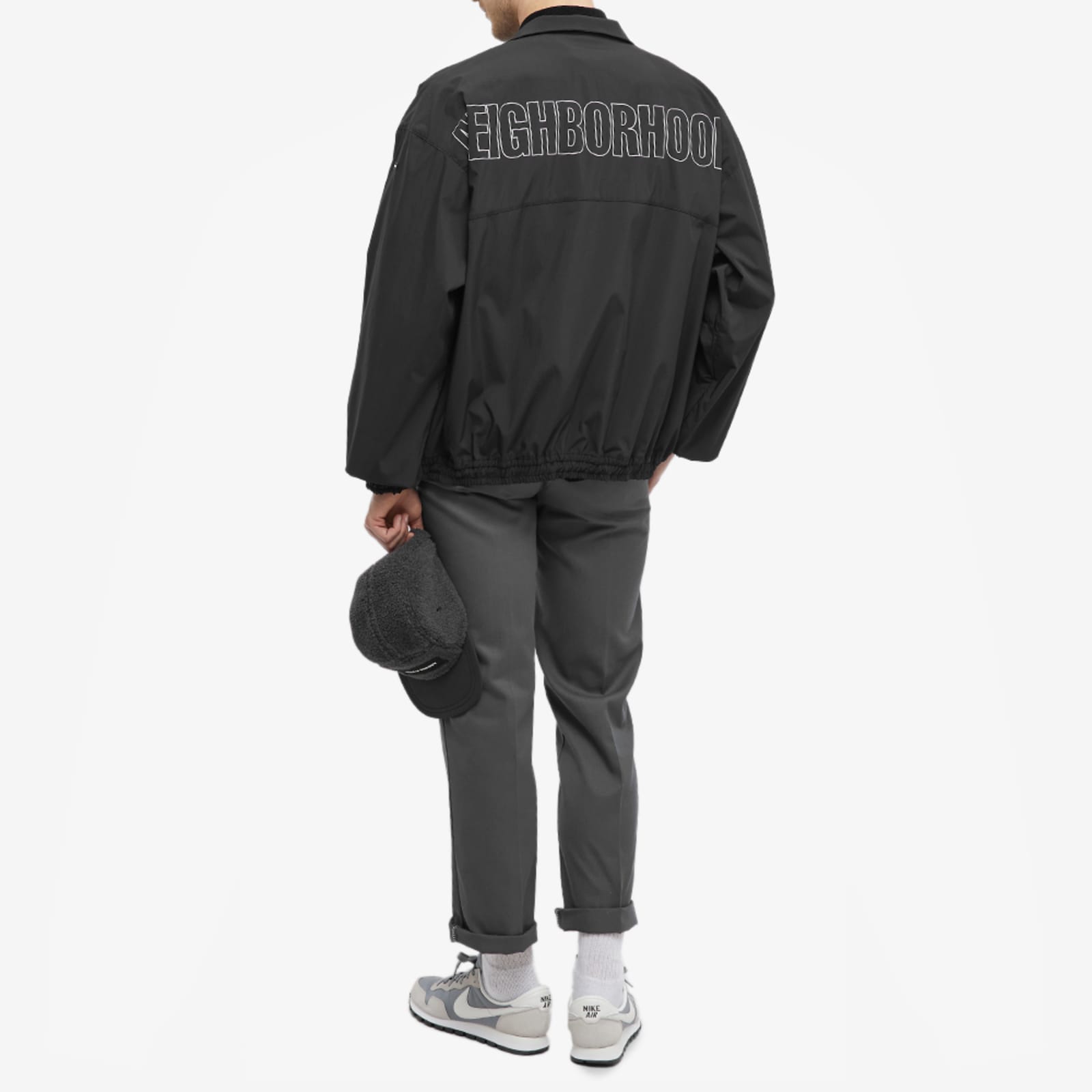 Neighborhood Poly Stand Track Jacket Black END. (HK)
