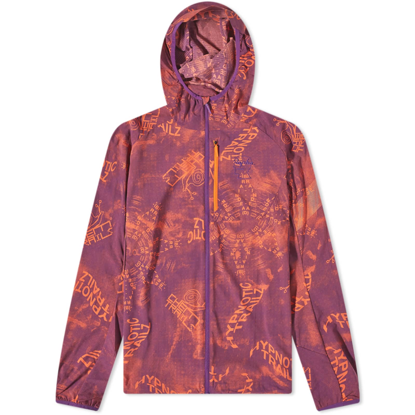 Rapha x Brain Dead Lightweight Trail Jacket Scarlet Ibis END. (BE)