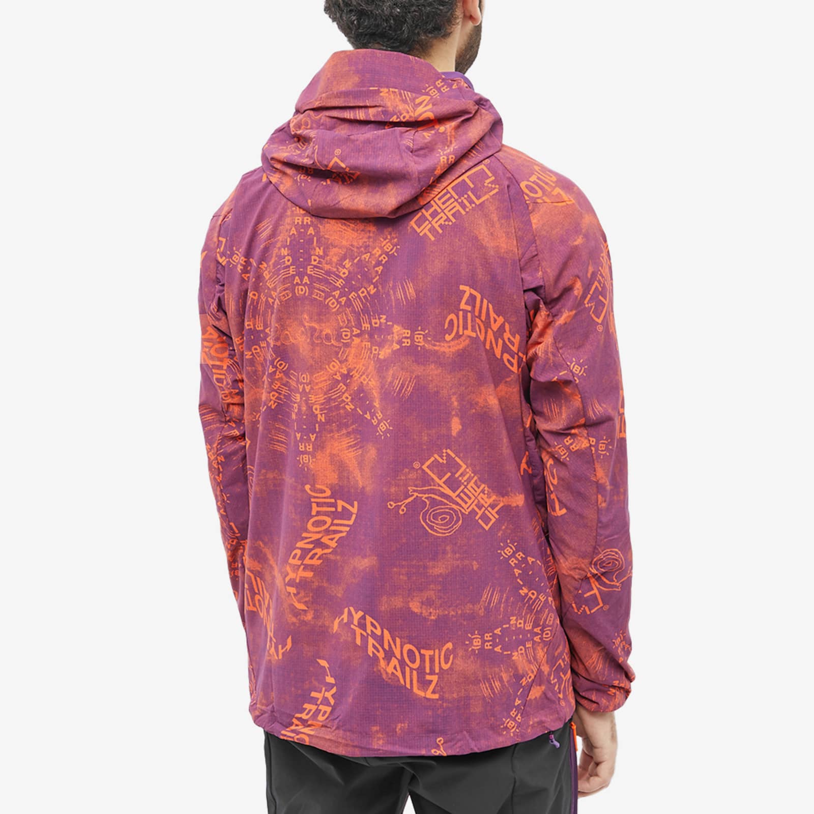 Rapha x Brain Dead Lightweight Trail Jacket Scarlet Ibis END. (BE)