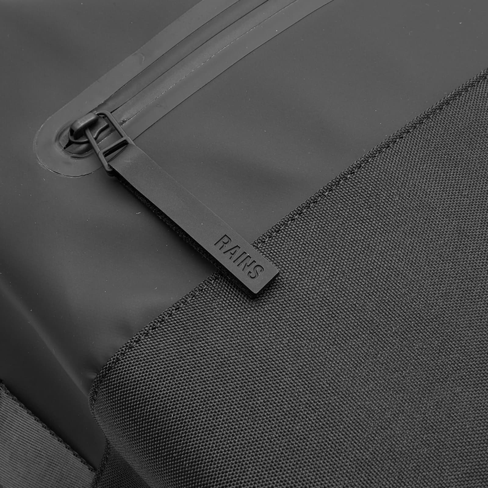 Rains Trail Rolltop Backpack Black END.