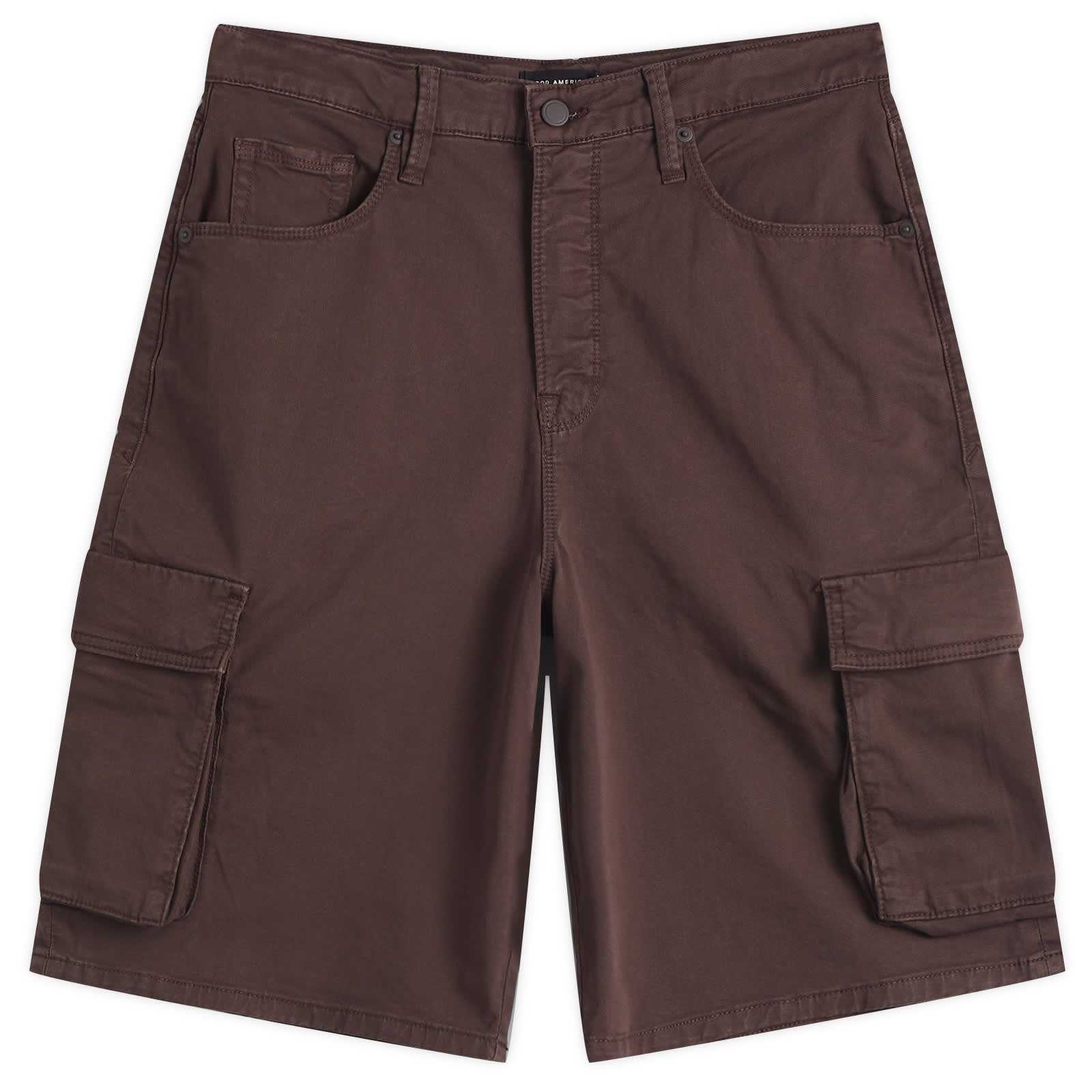 Good American Twill Cargo Short - Bark