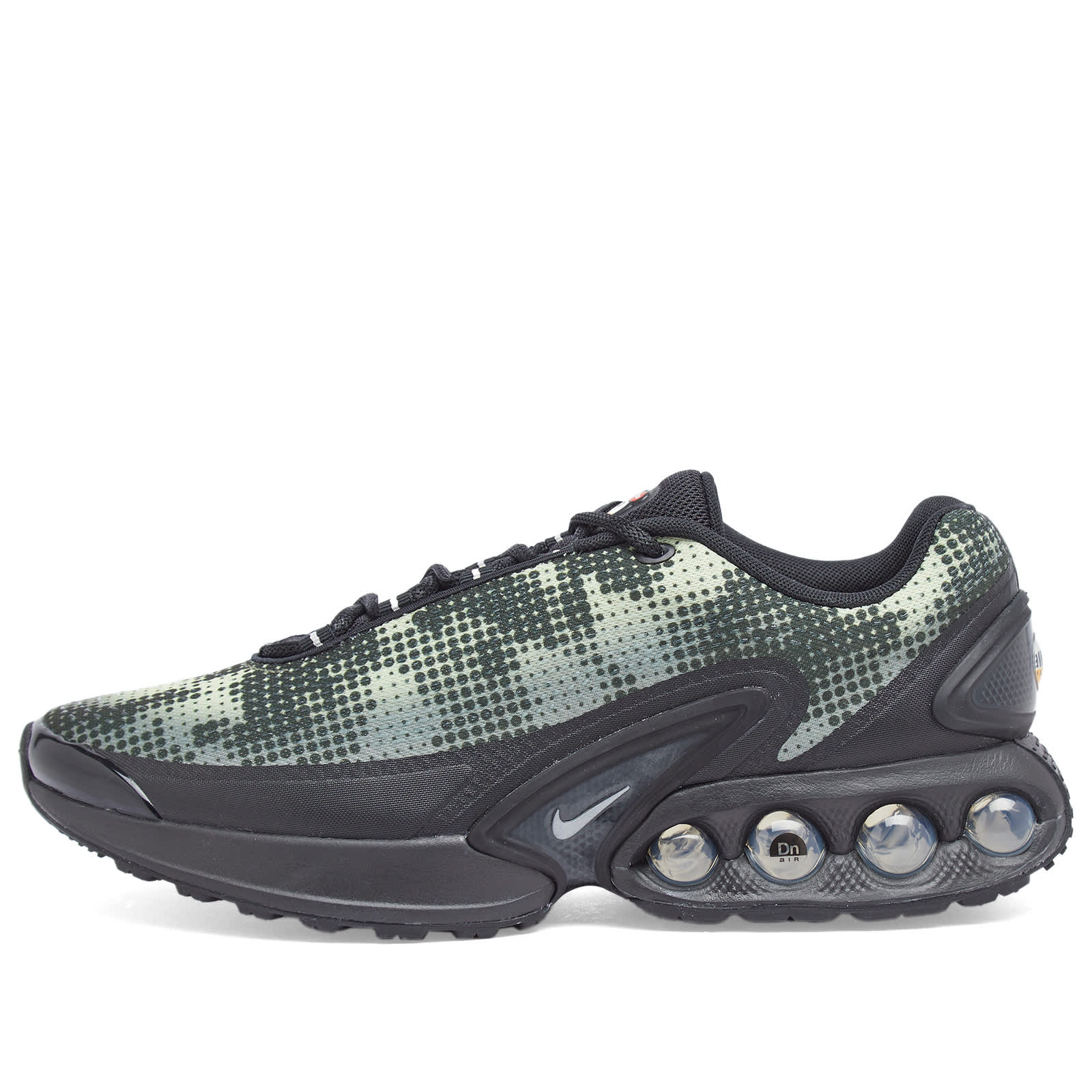 Nike Air Max Dn Se Sneaker - Black , Olive & Orange