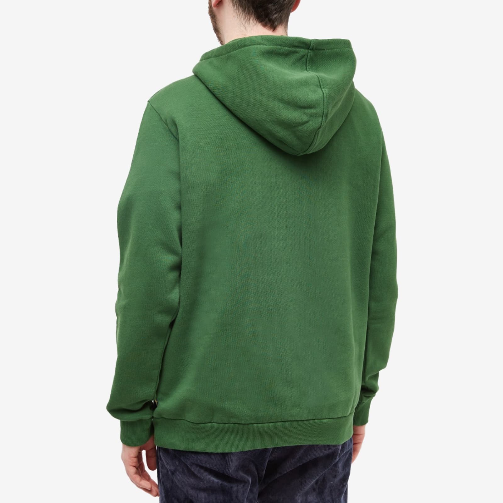 Fjallraven Logo Hoodie - Palm Green