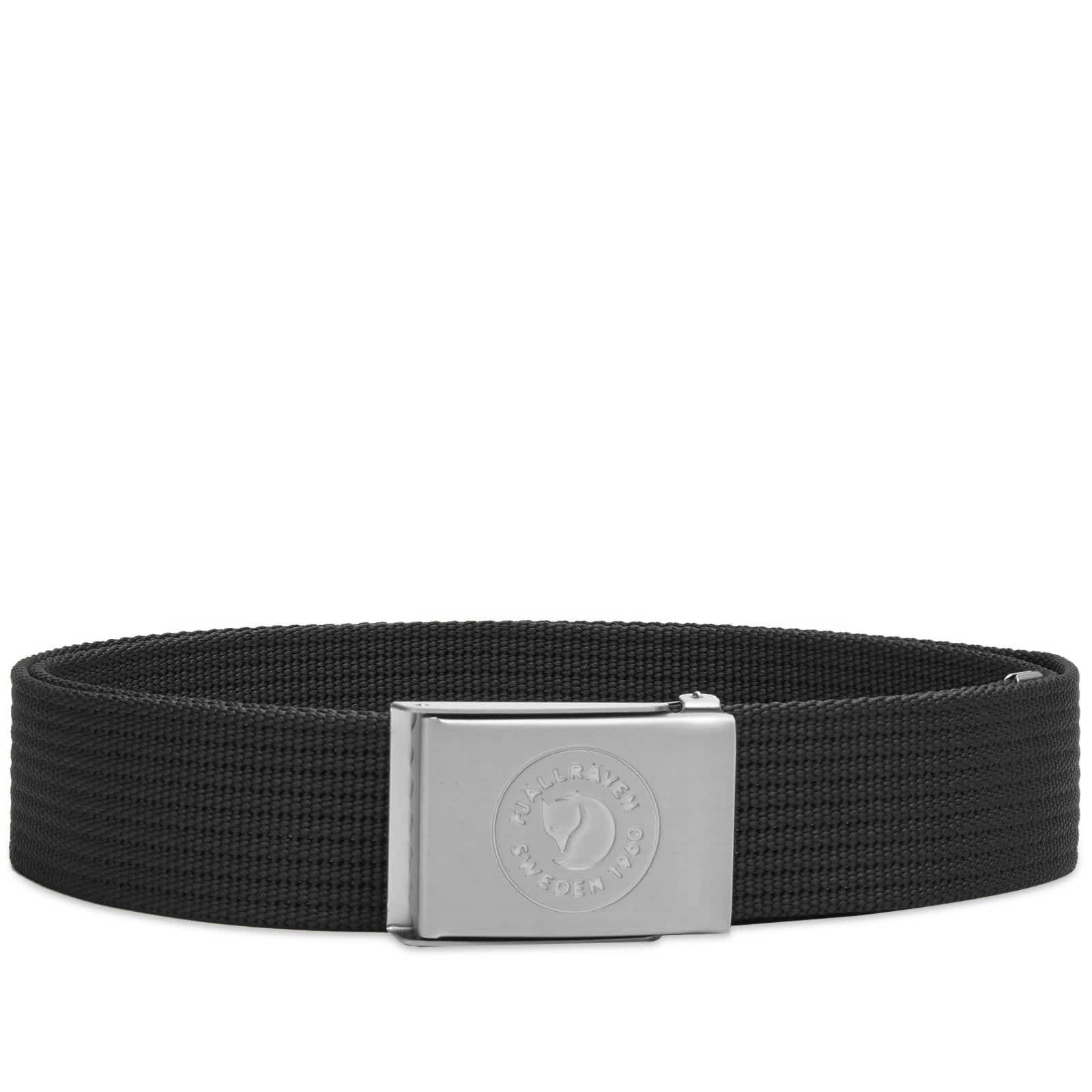 Fjallraven 1960 Logo Belt - Black