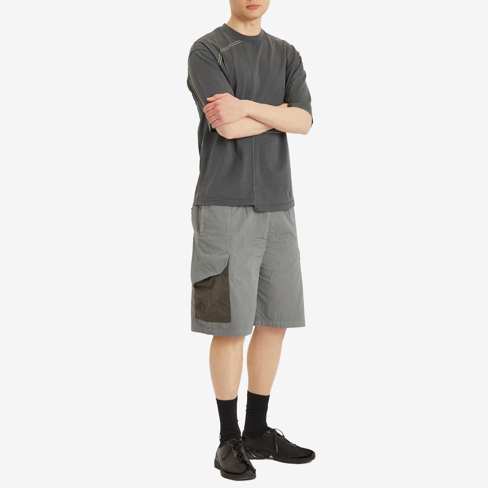 A-COLD-WALL* Brunswick Cargo Shorts - Grey Stone