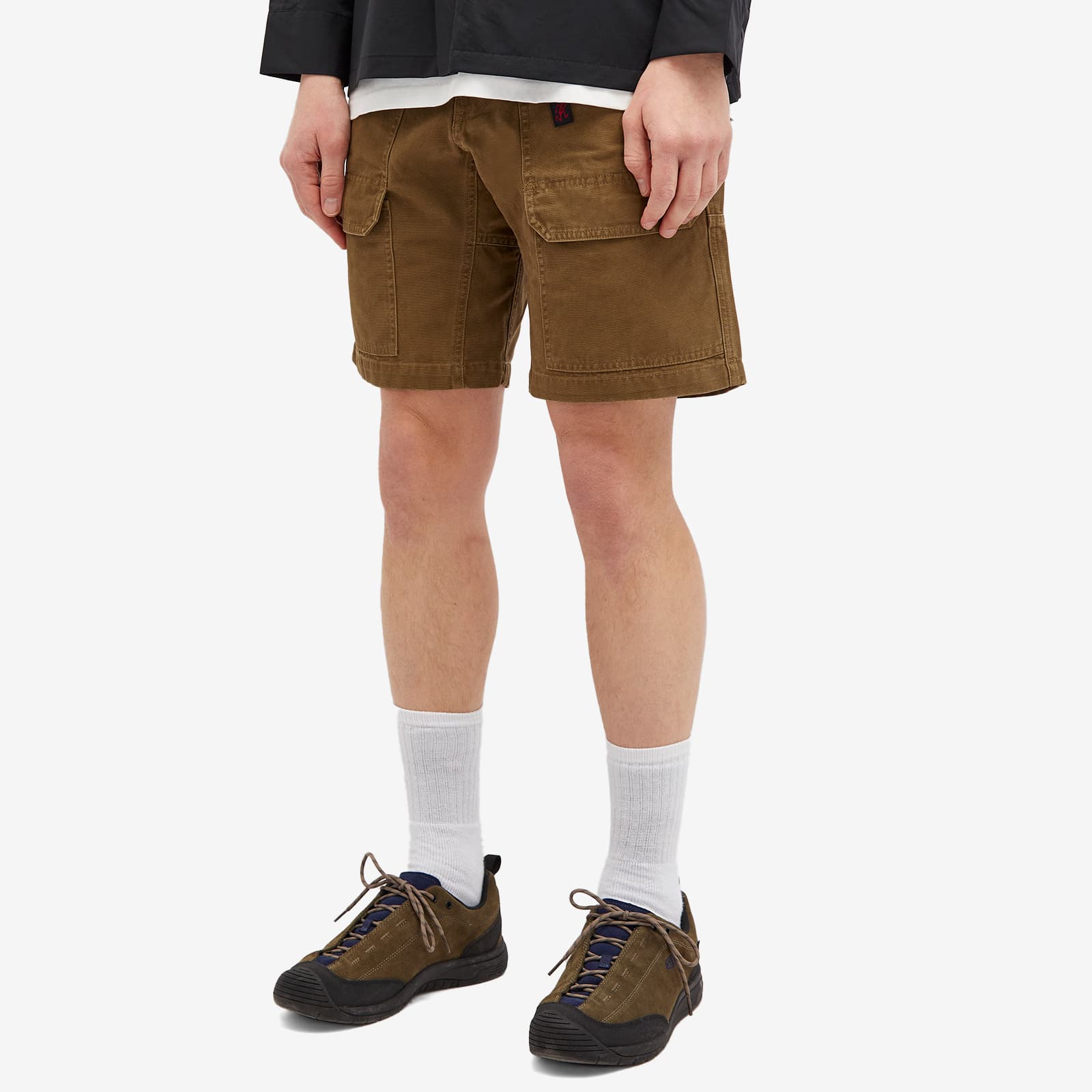 Gramicci Canvas Equipment Shorts - Dusted Olive