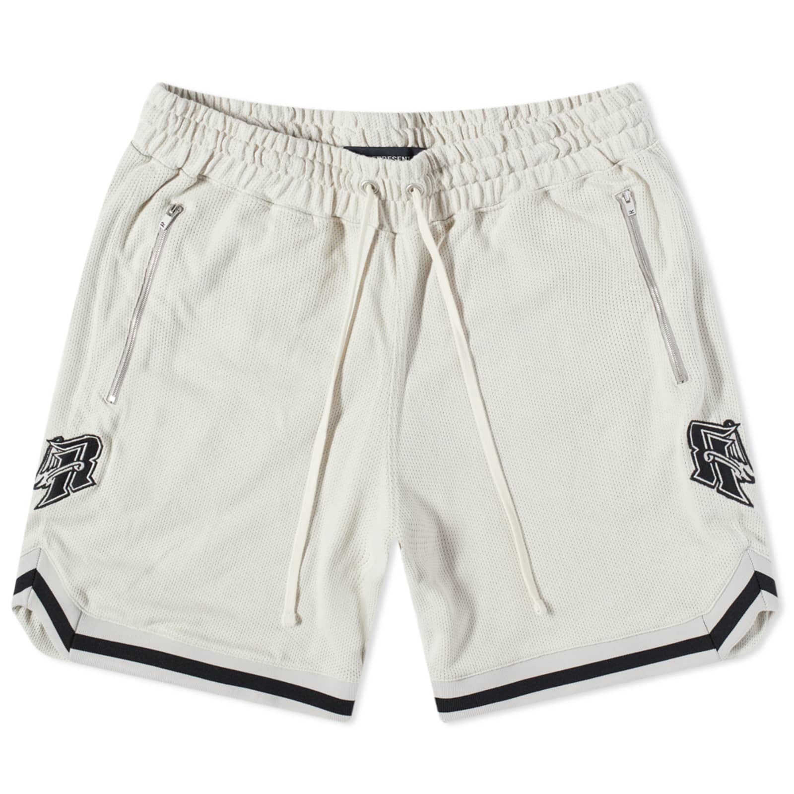Represent Mesh Basketball Shorts Concrete END.