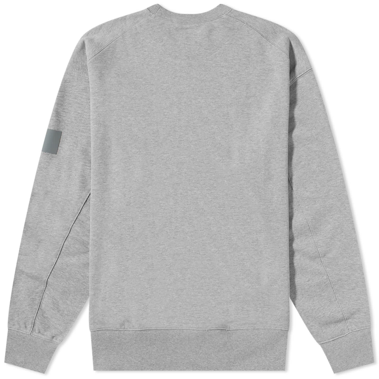 Y-3 Core Logo Crew Sweat - Medium Grey Heather