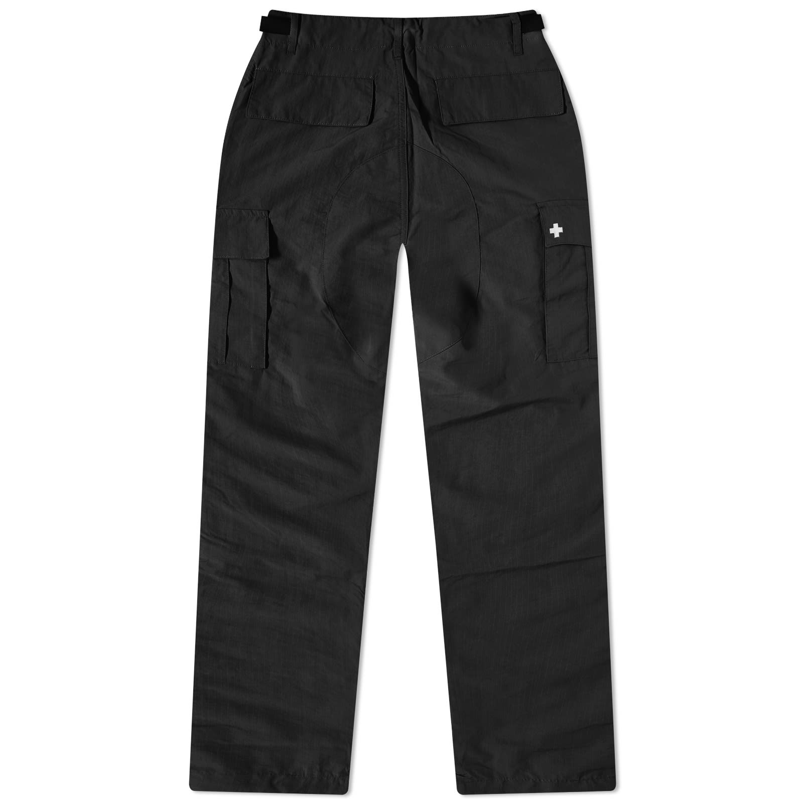 PLACES+FACES Nylon Cargo Pant Black END.