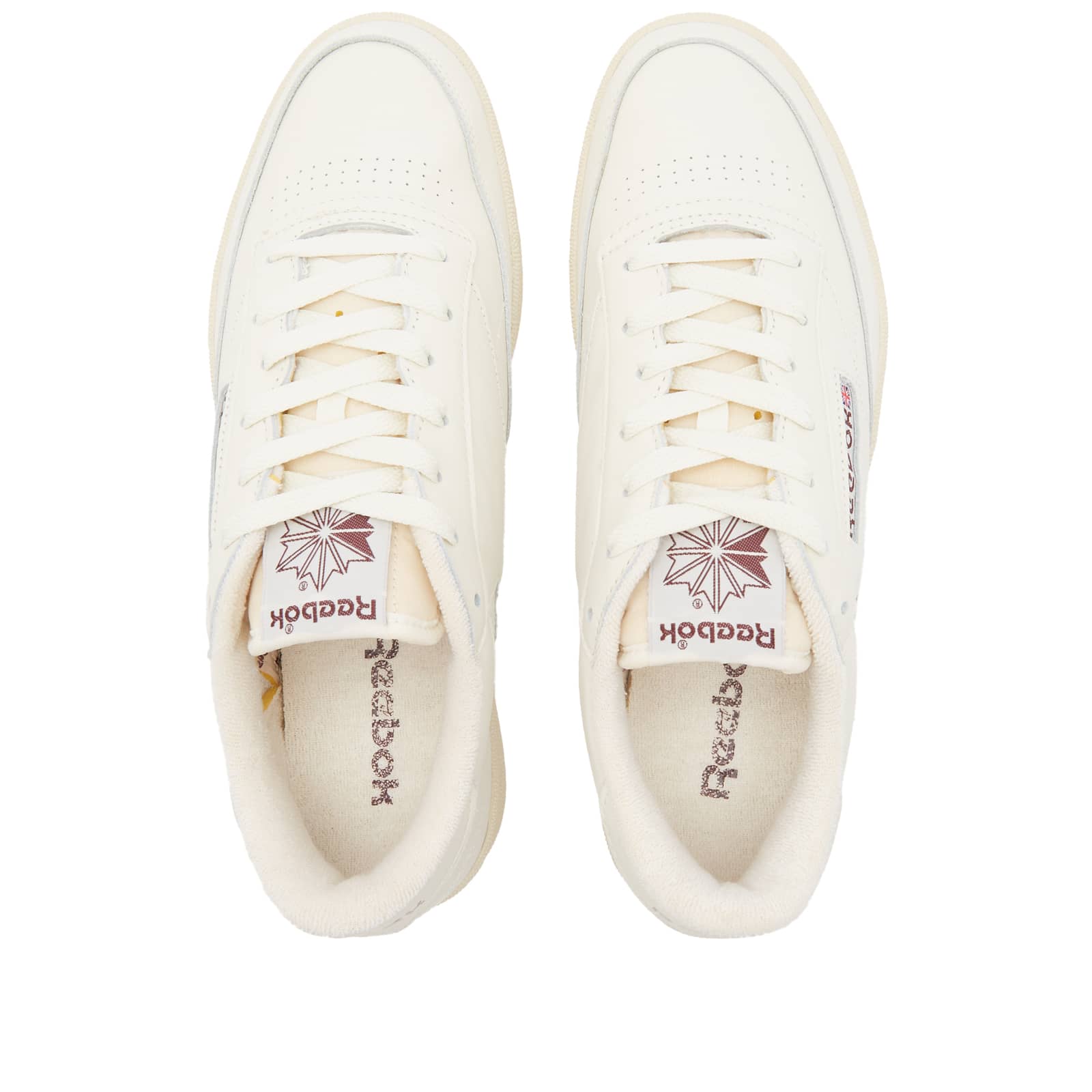 Reebok club c maroon Clearance