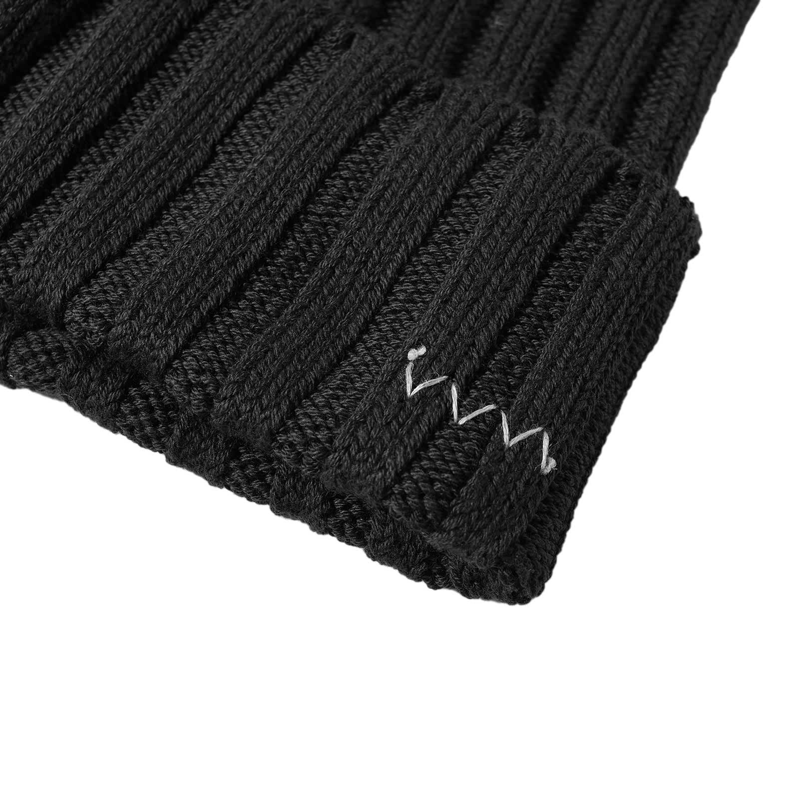 Visvim Knit Beanie - Black