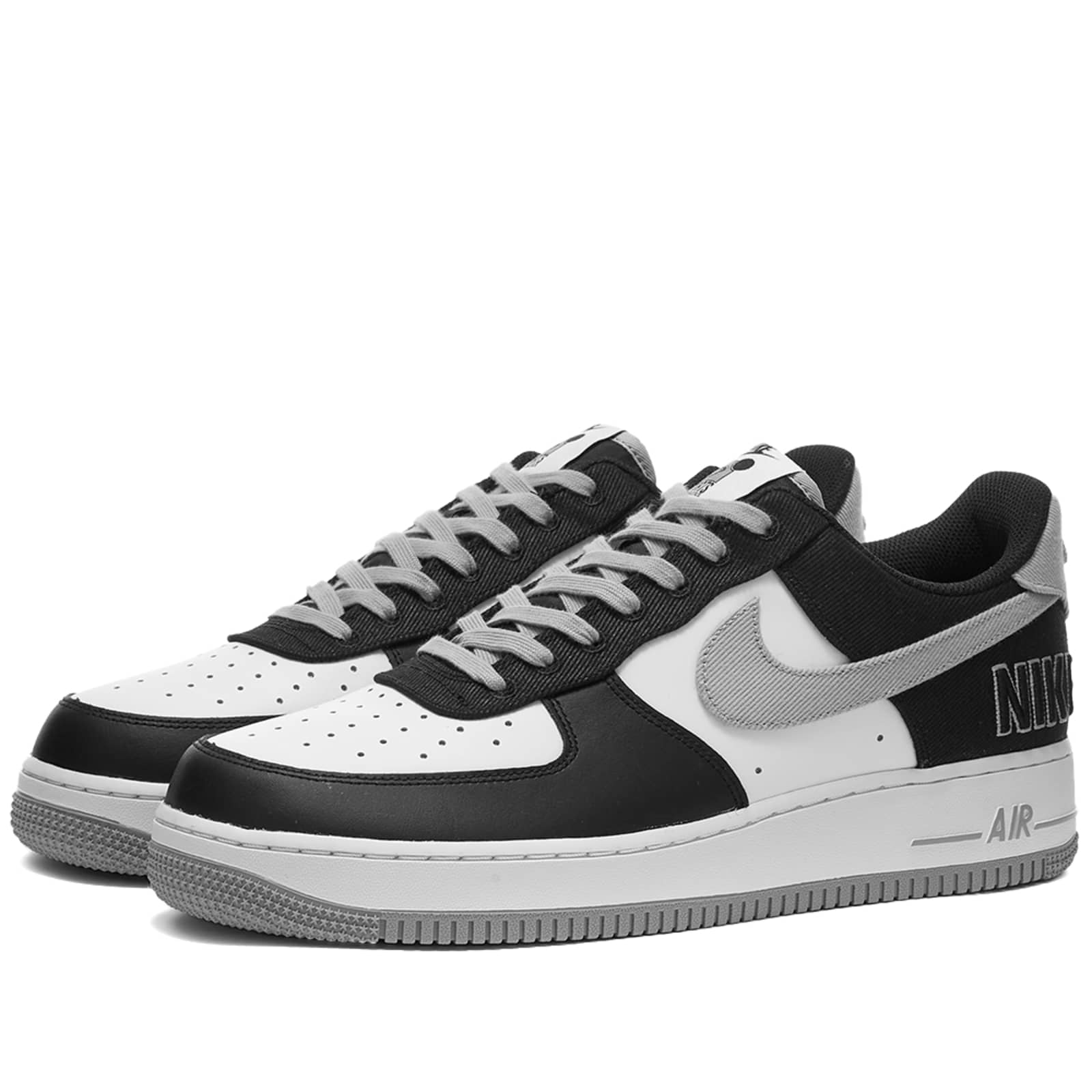 nike air force 1 07 lv8 brushstroke swoosh black