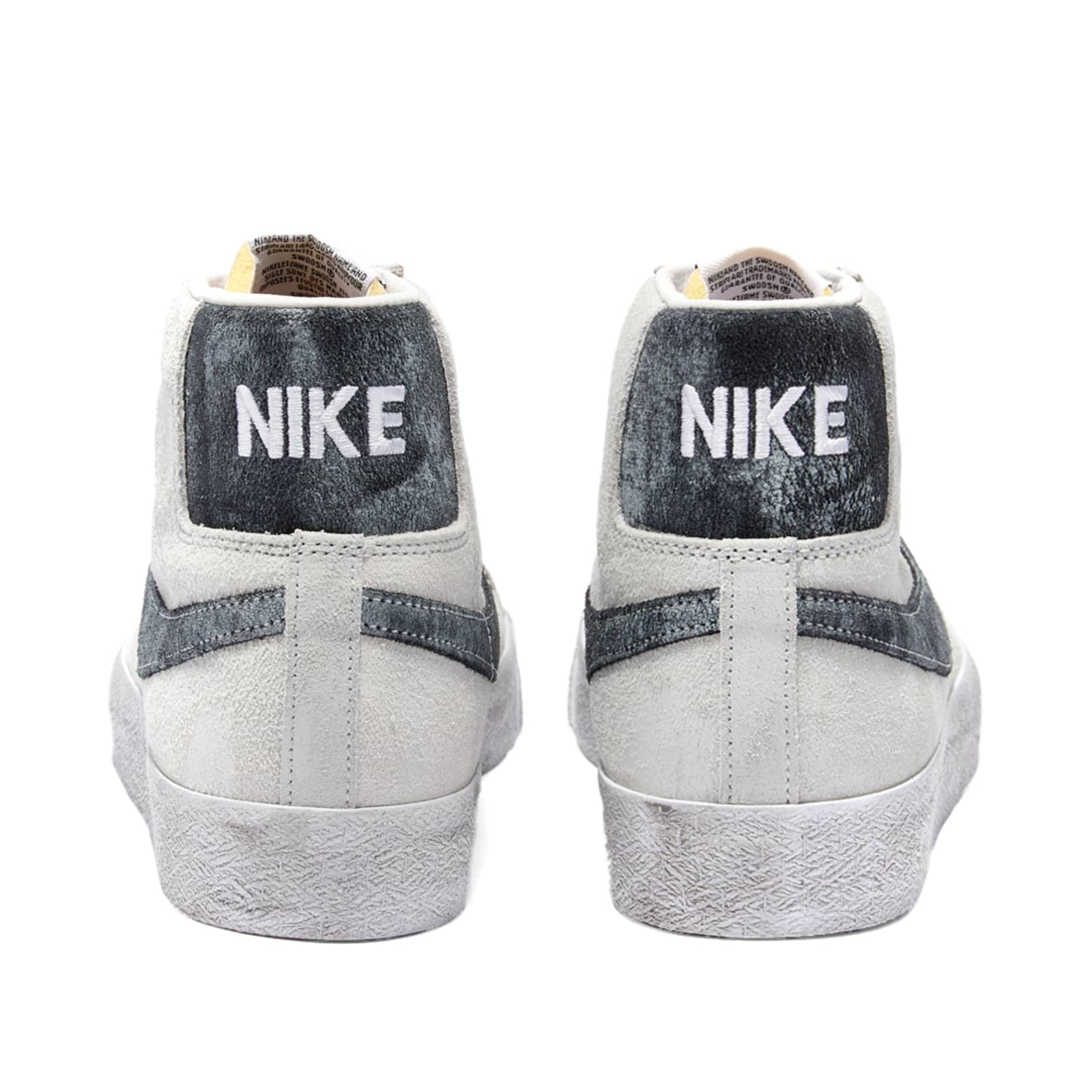 Nike SB Zoom Blazer Mid PRM Faded - Grey Fog, Black & White