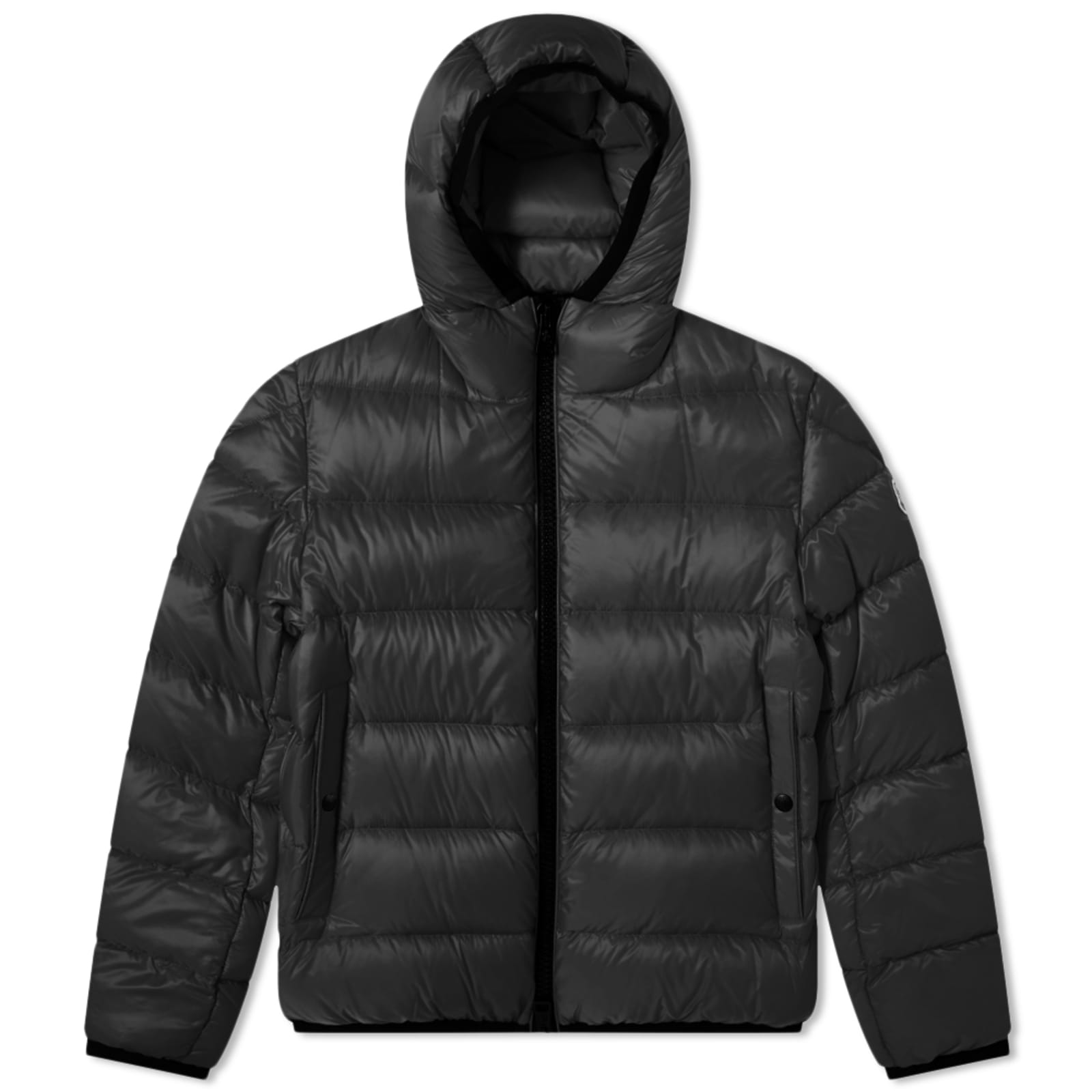 Moncler Myosotis Hooded Down Jacket Black END.