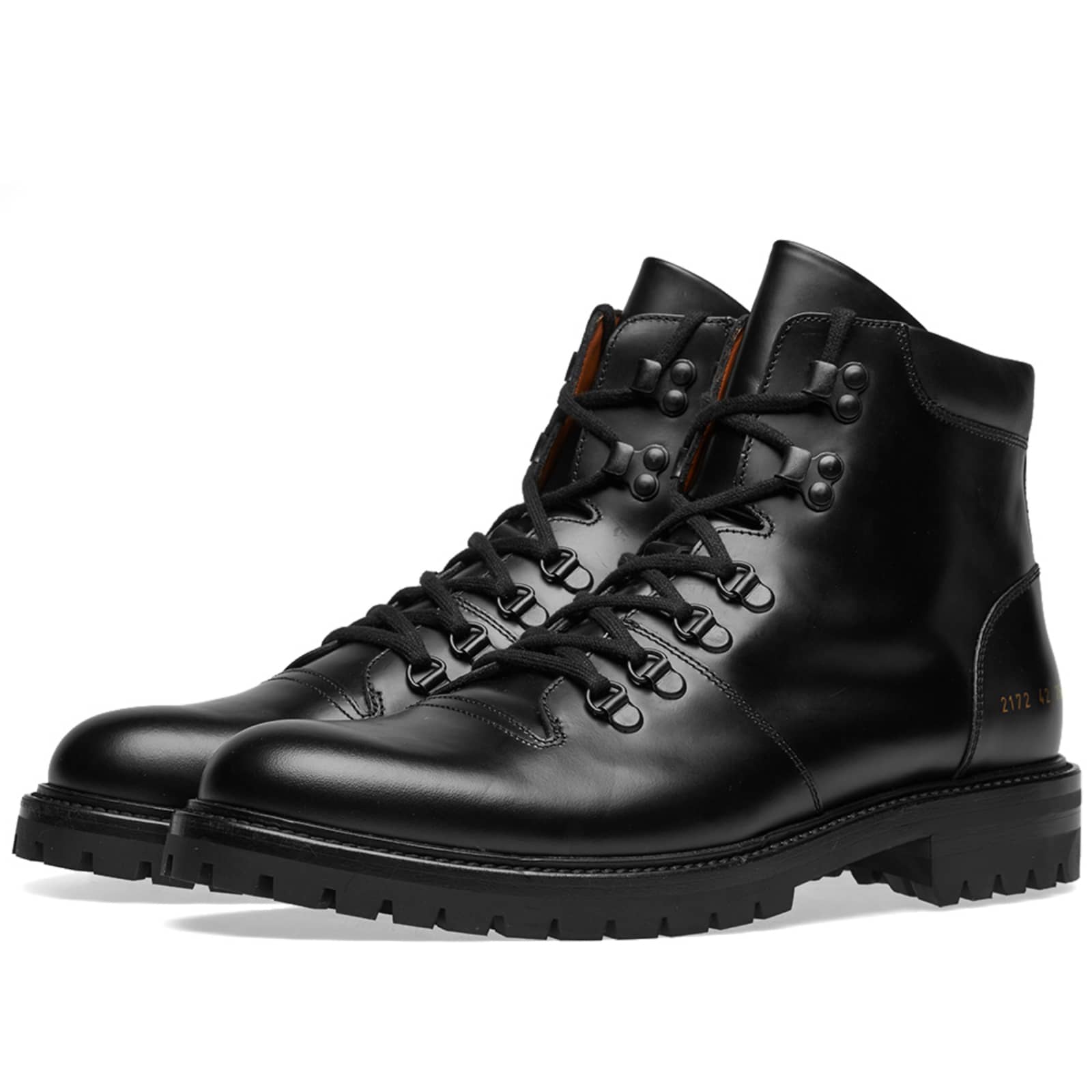 Common Projects Hiking Boot Black END.
