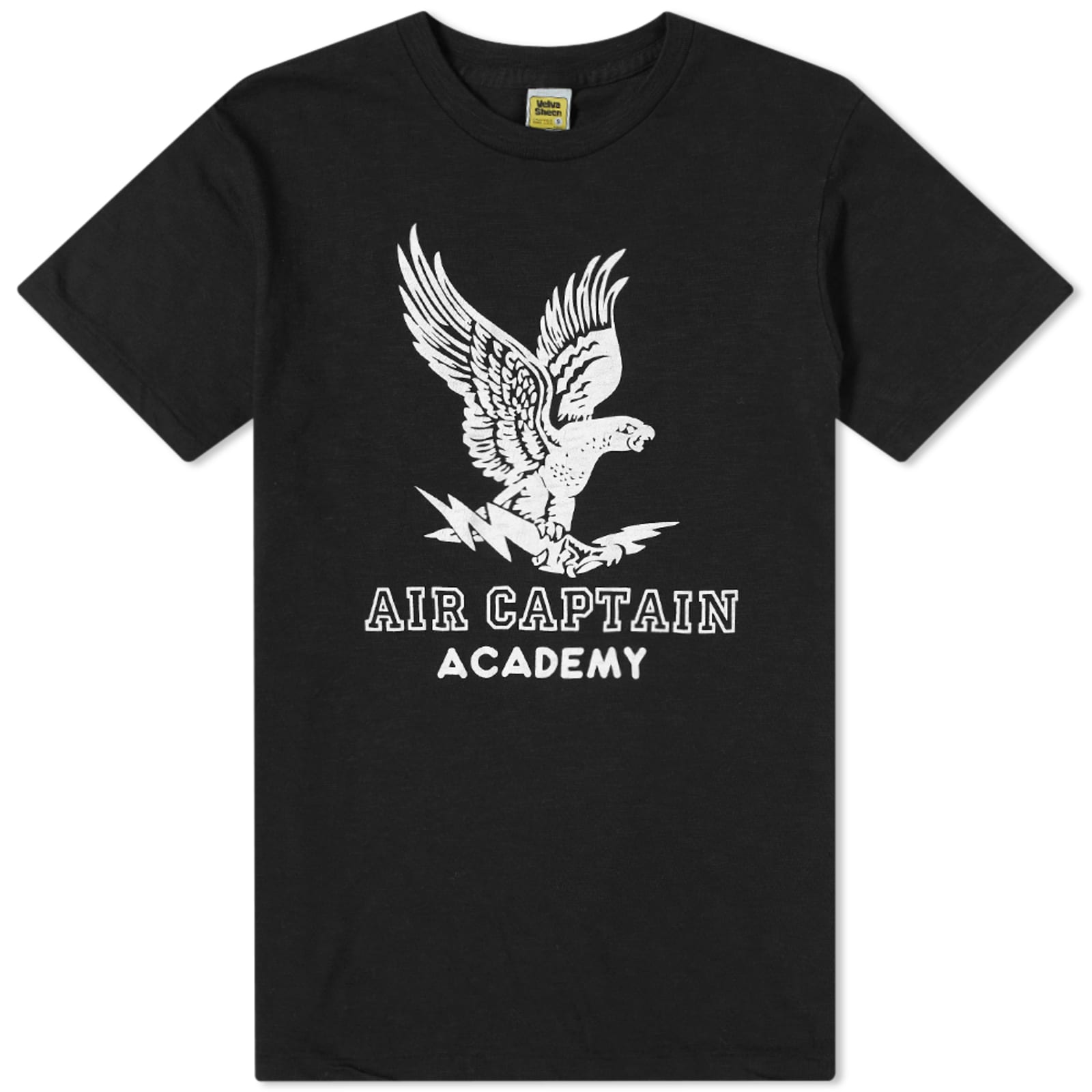Velva Sheen Air Captain TShirt Black END.