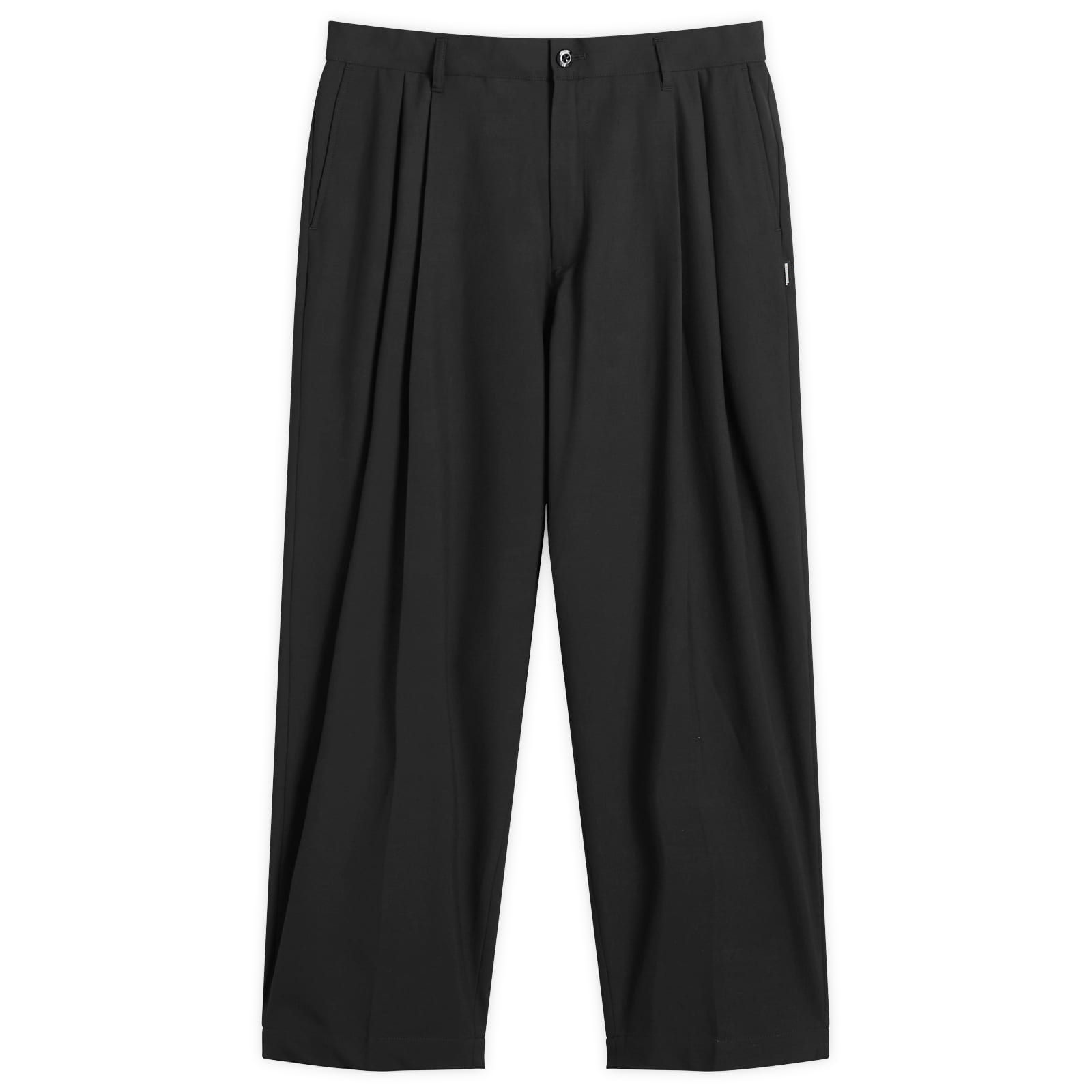 Neighborhood Two Tuck Pants - Black