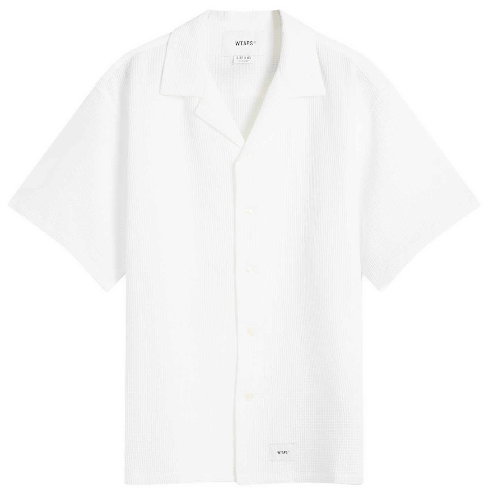 WTAPS Cotton Ripstop Vacation Shirt - White