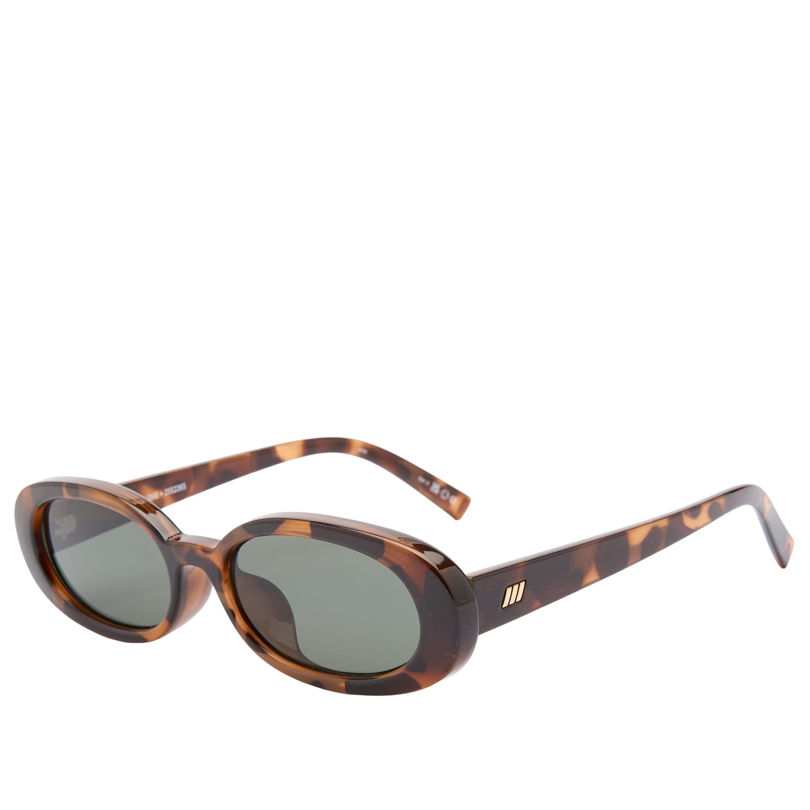 Le Specs Outta Love + Sunglasses - Tort & Green Mono
