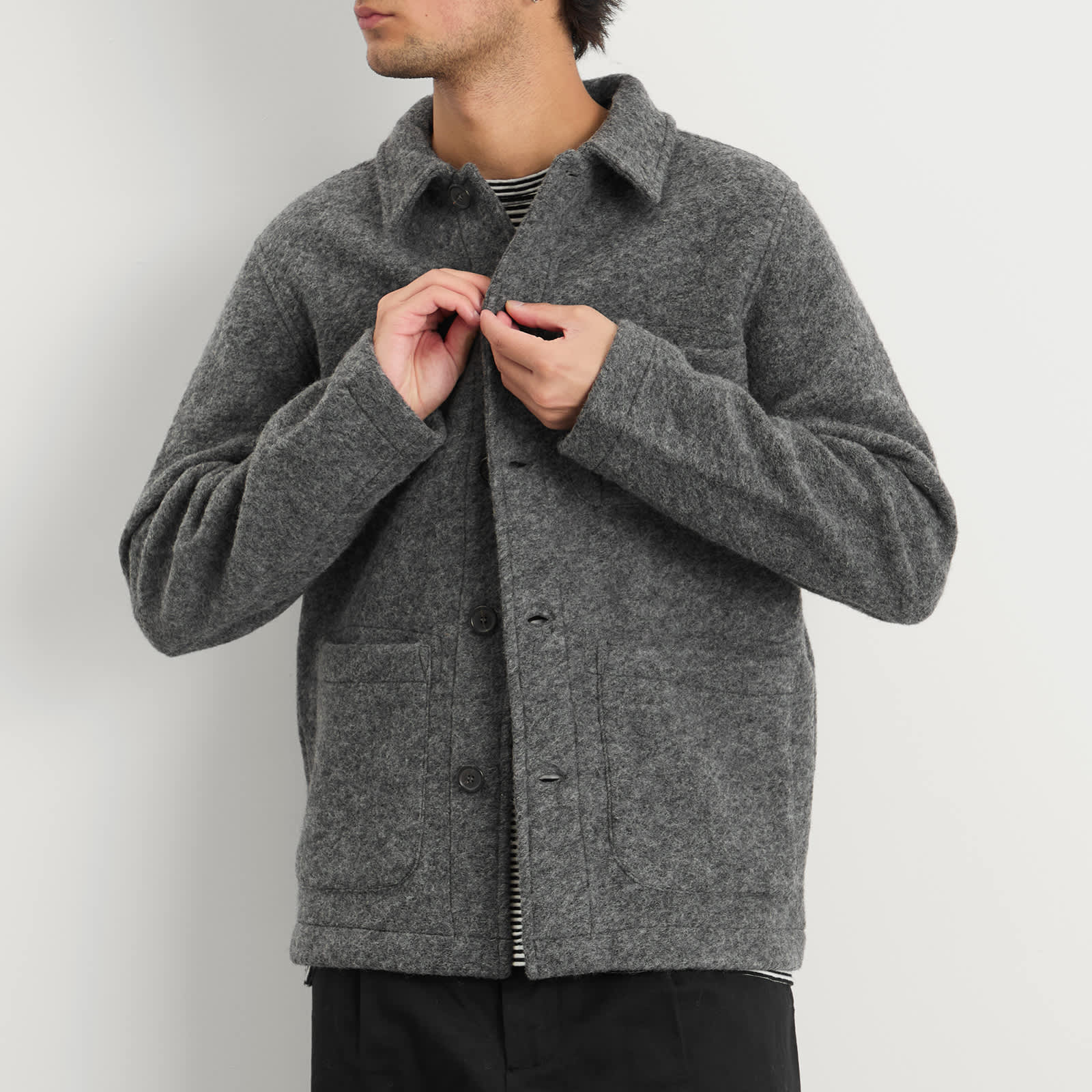 Universal Works Wool Fleece Field Jacket