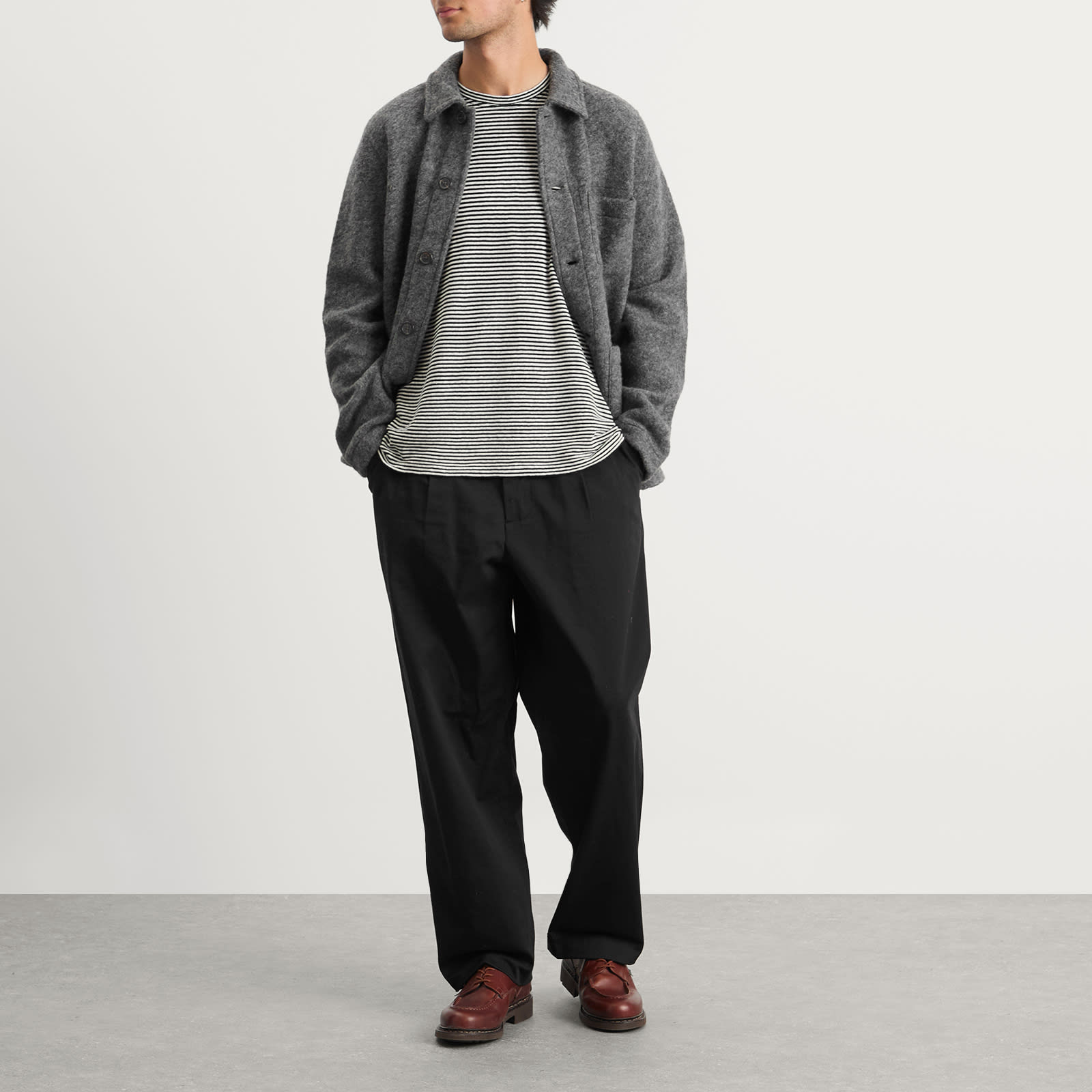 Universal Works Wool Fleece Field Jacket