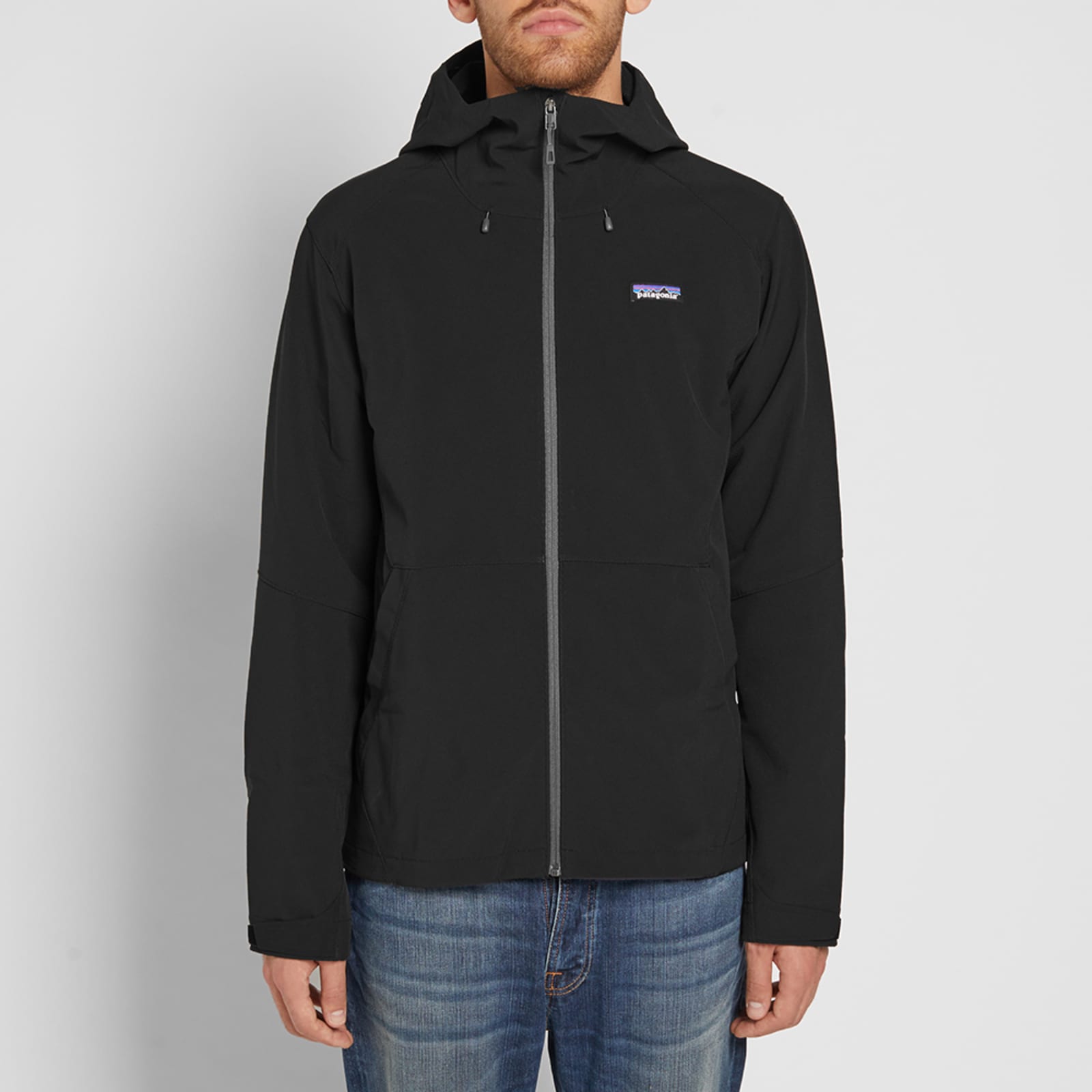 Patagonia Adze Hooded Jacket - Black