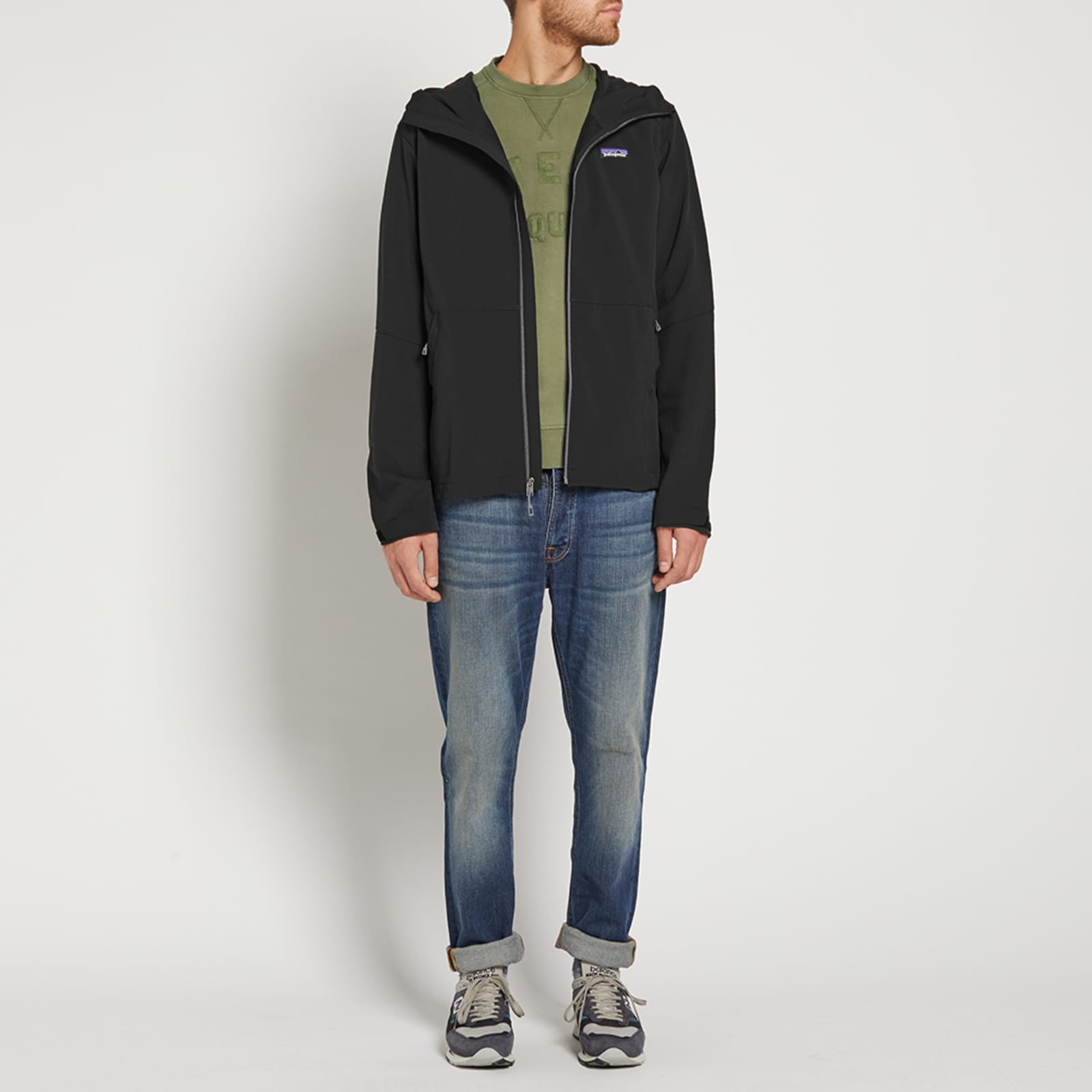 Patagonia Adze Hooded Jacket - Black