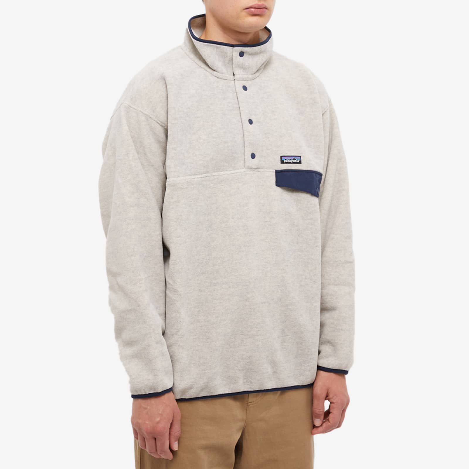 ~00'S Patagonia SYNCHILLA Snap T 25450 Half Snap Fleece Pullover Men's M size / eaa402615