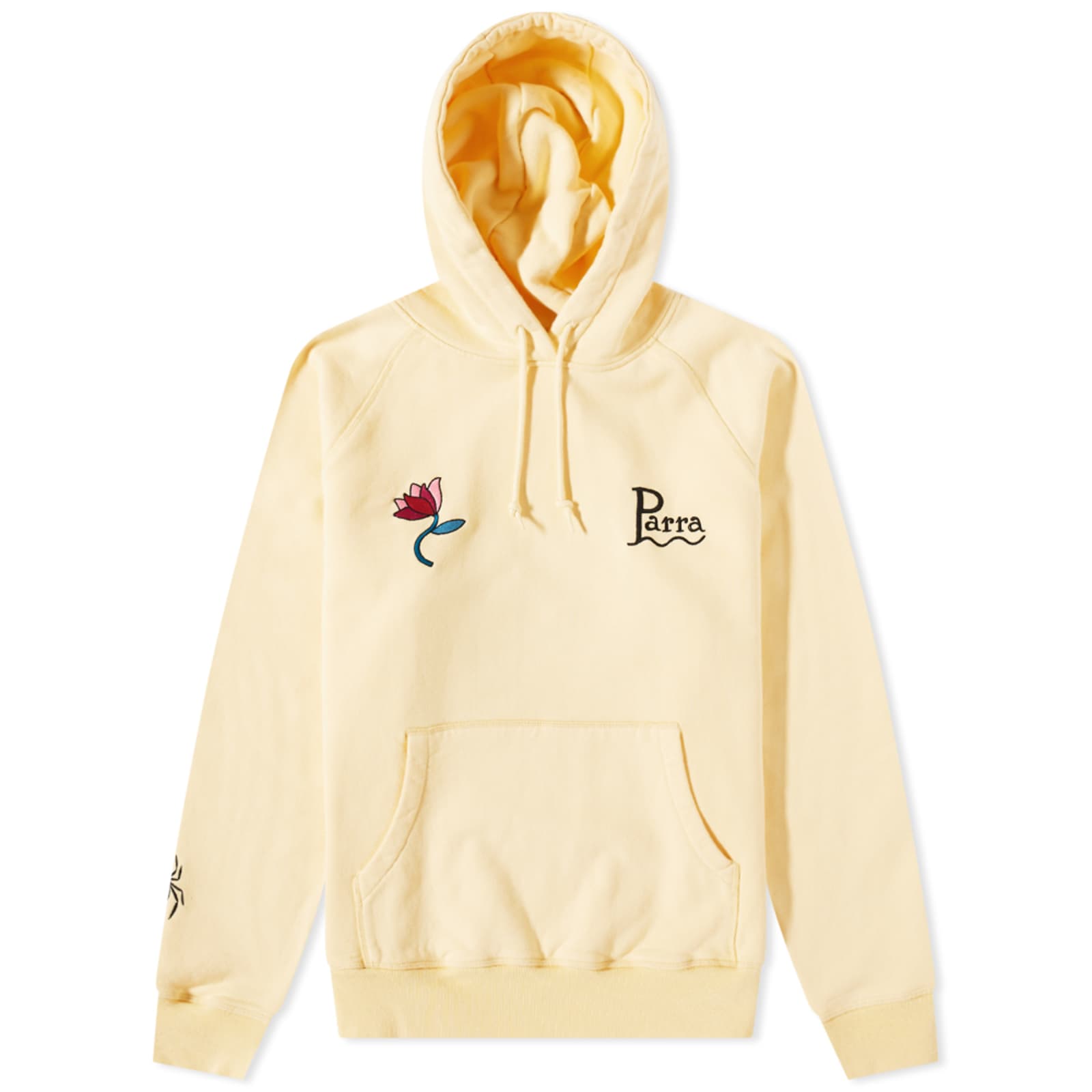 By Parra The Secret Garden Hoodie - Pale Yellow