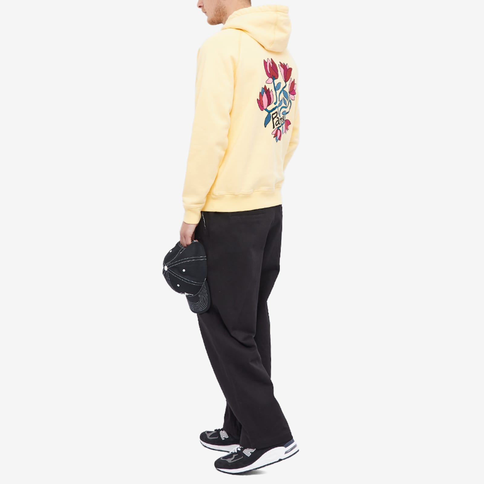 By Parra The Secret Garden Hoodie - Pale Yellow