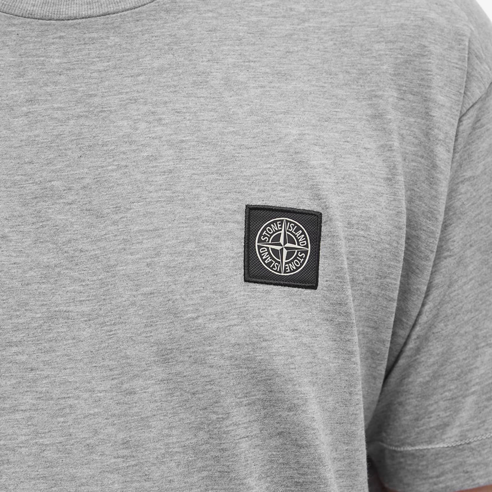 Stone Island Patch TShirt Grey Marl END. (US)