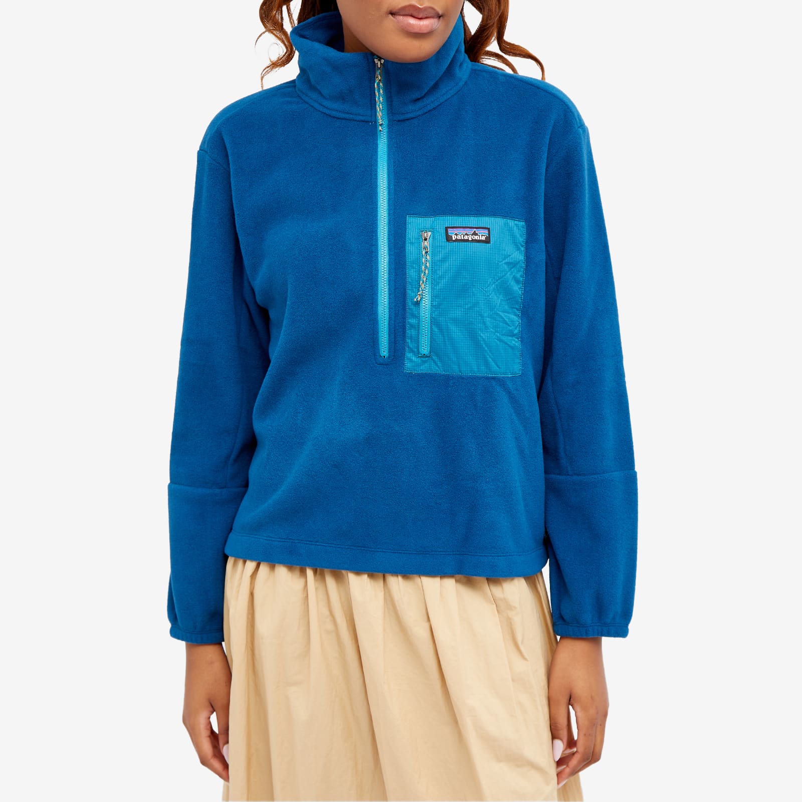 Patagonia Microdini Half Zip Pullover Lagom Blue END. (KR)