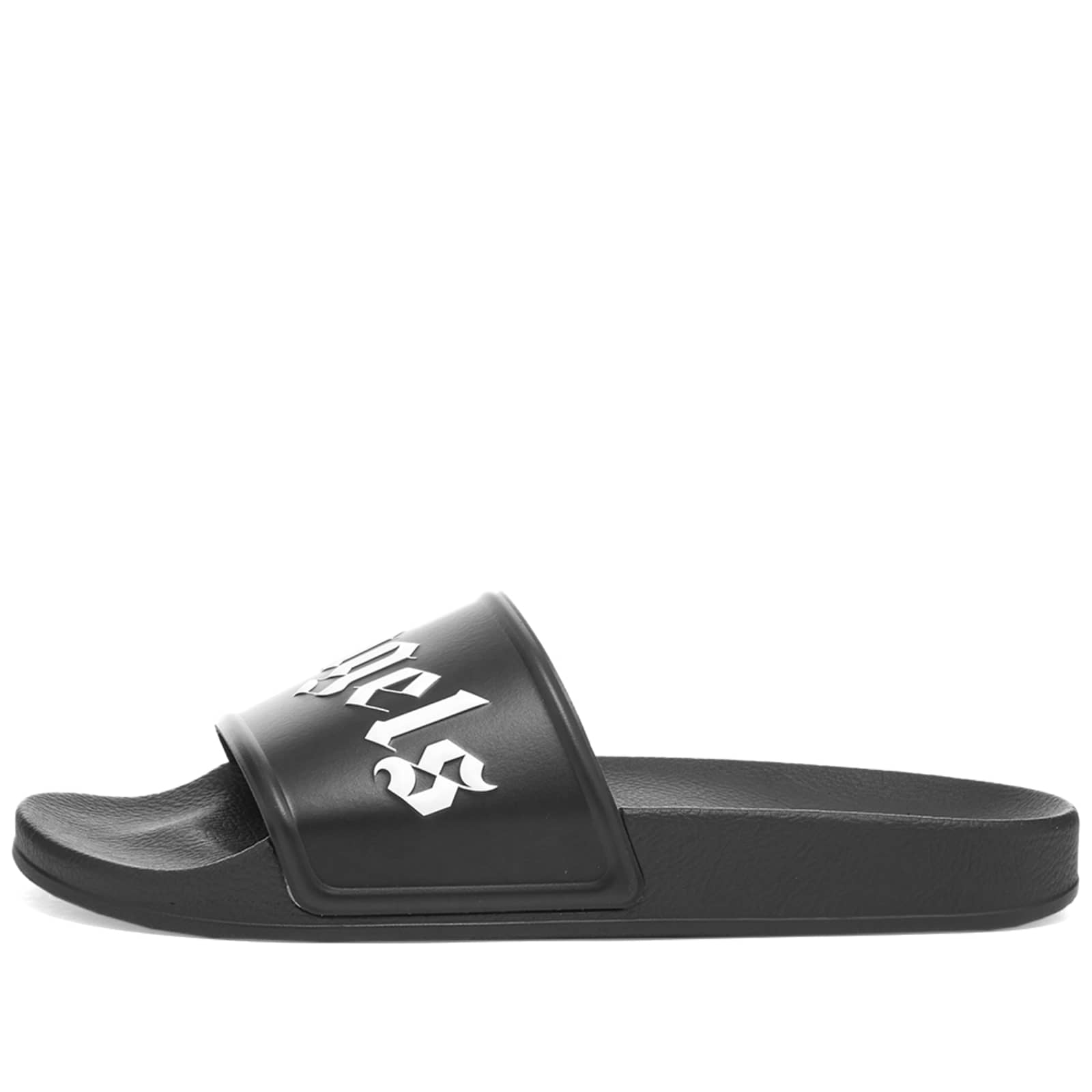 Palm Angels Pool Slide Black & White END. (SG)