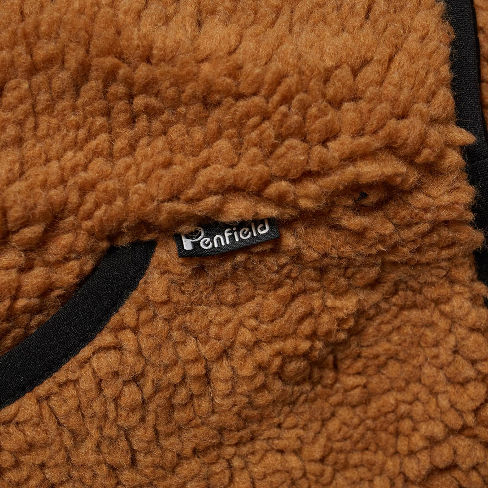 Penfield Therma Half Zip Fleece Tan Brown END.