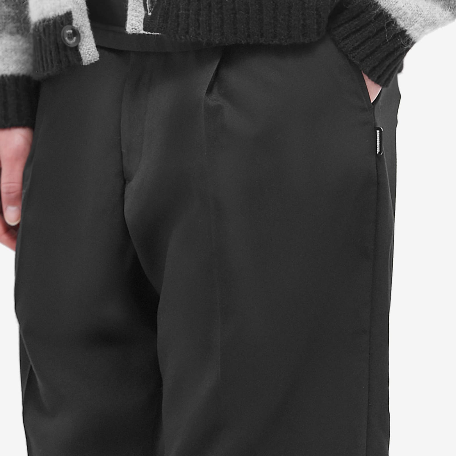 Neighborhood Tuck Pant - Black